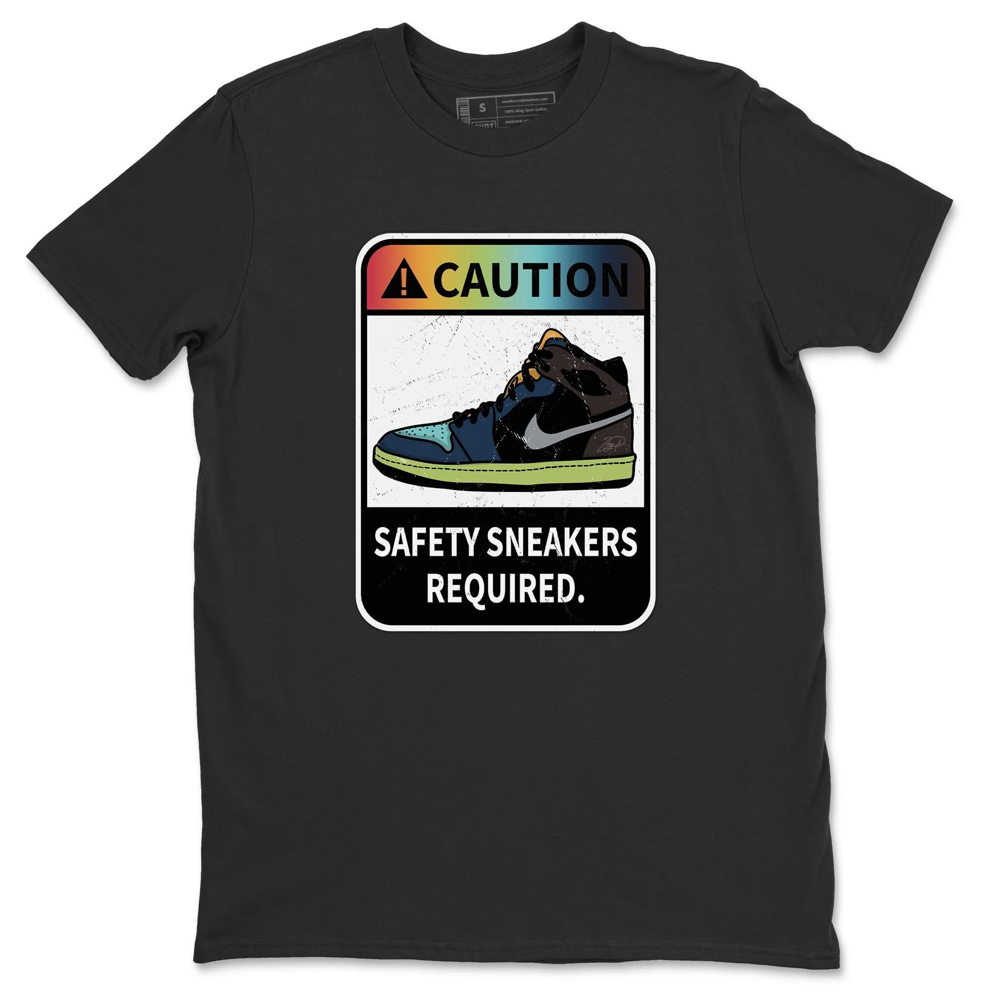 Caution Unisex Tops - Air Jordan 1 Bio Hack