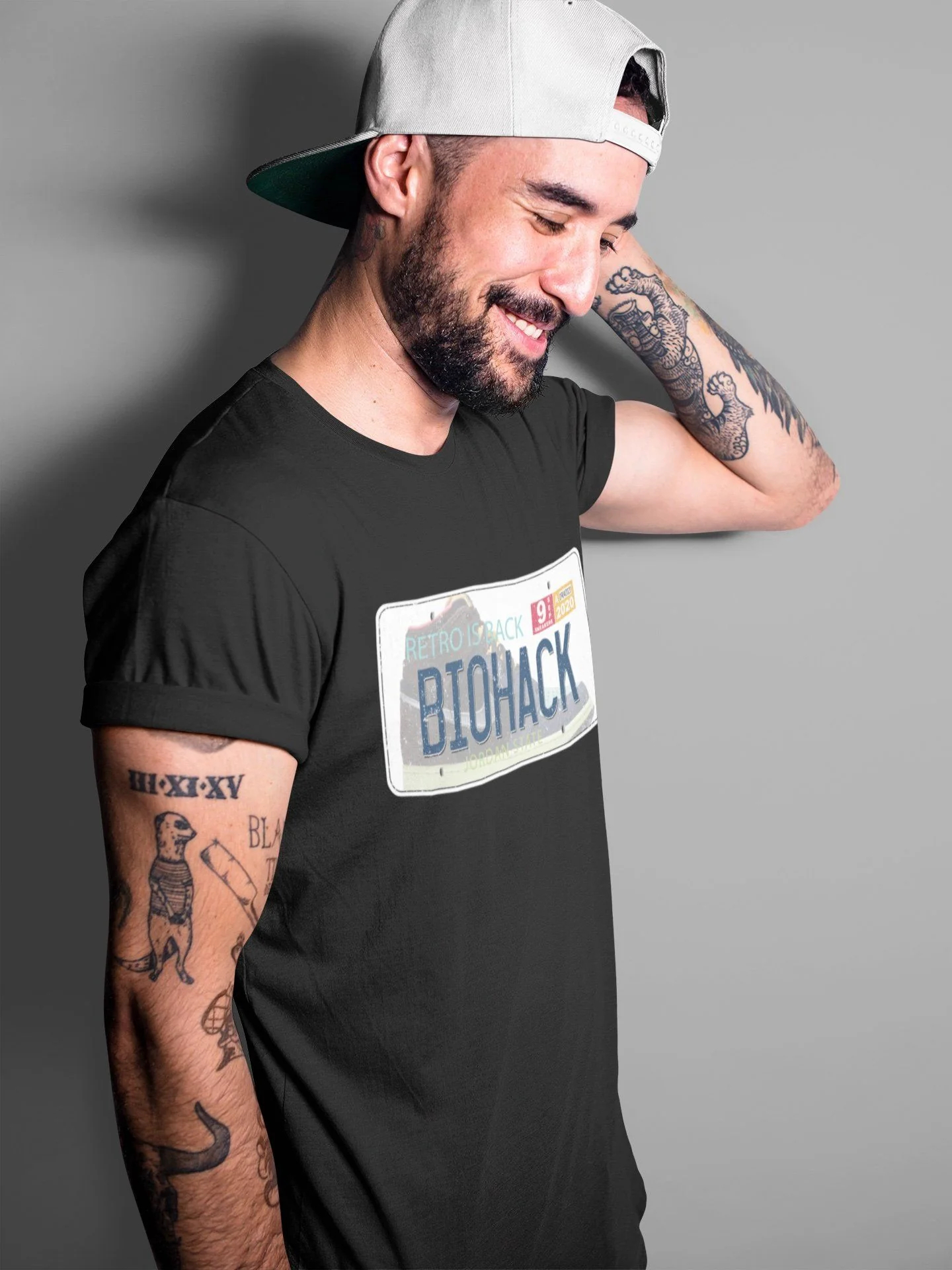 Air Jordan Plate Unisex Tops - Air Jordan 1 Bio Hack