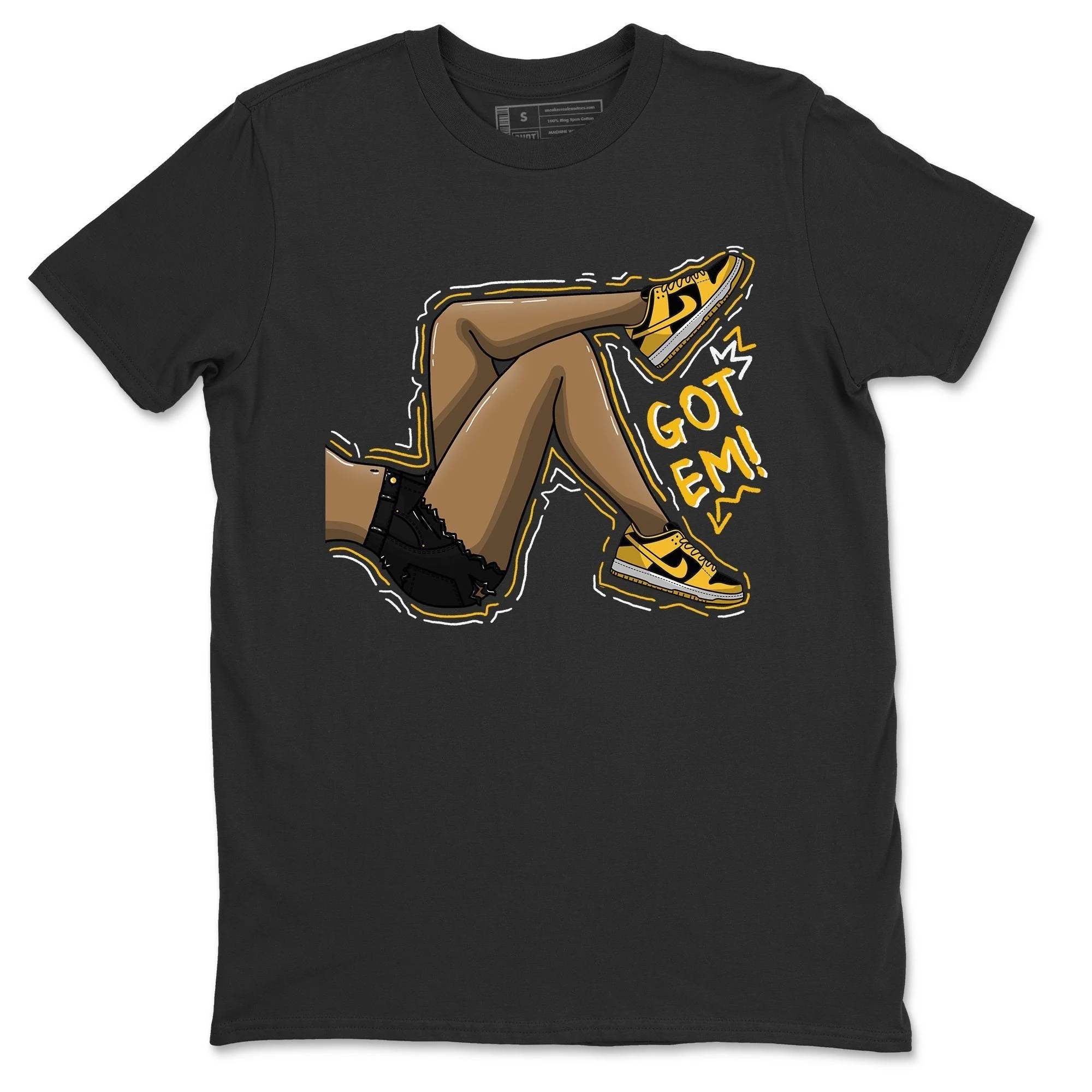 Got Em Legs Unisex Tops - Dunk Championship Goldenrod