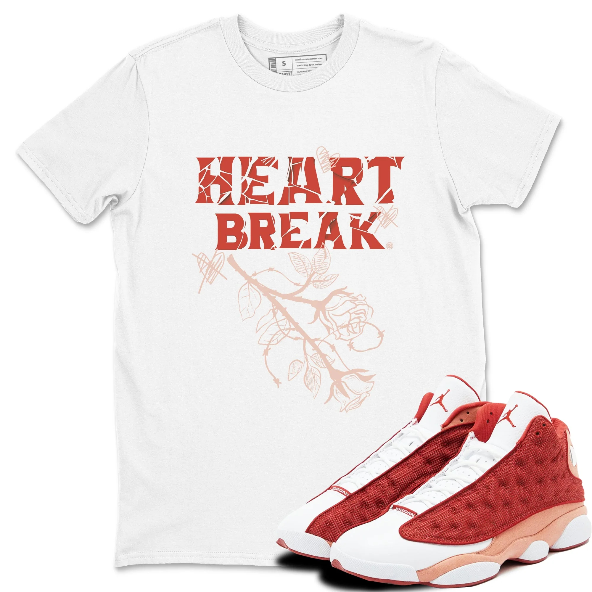 New Mindset Sneaker Tees - Air Jordan 13 Dune Red