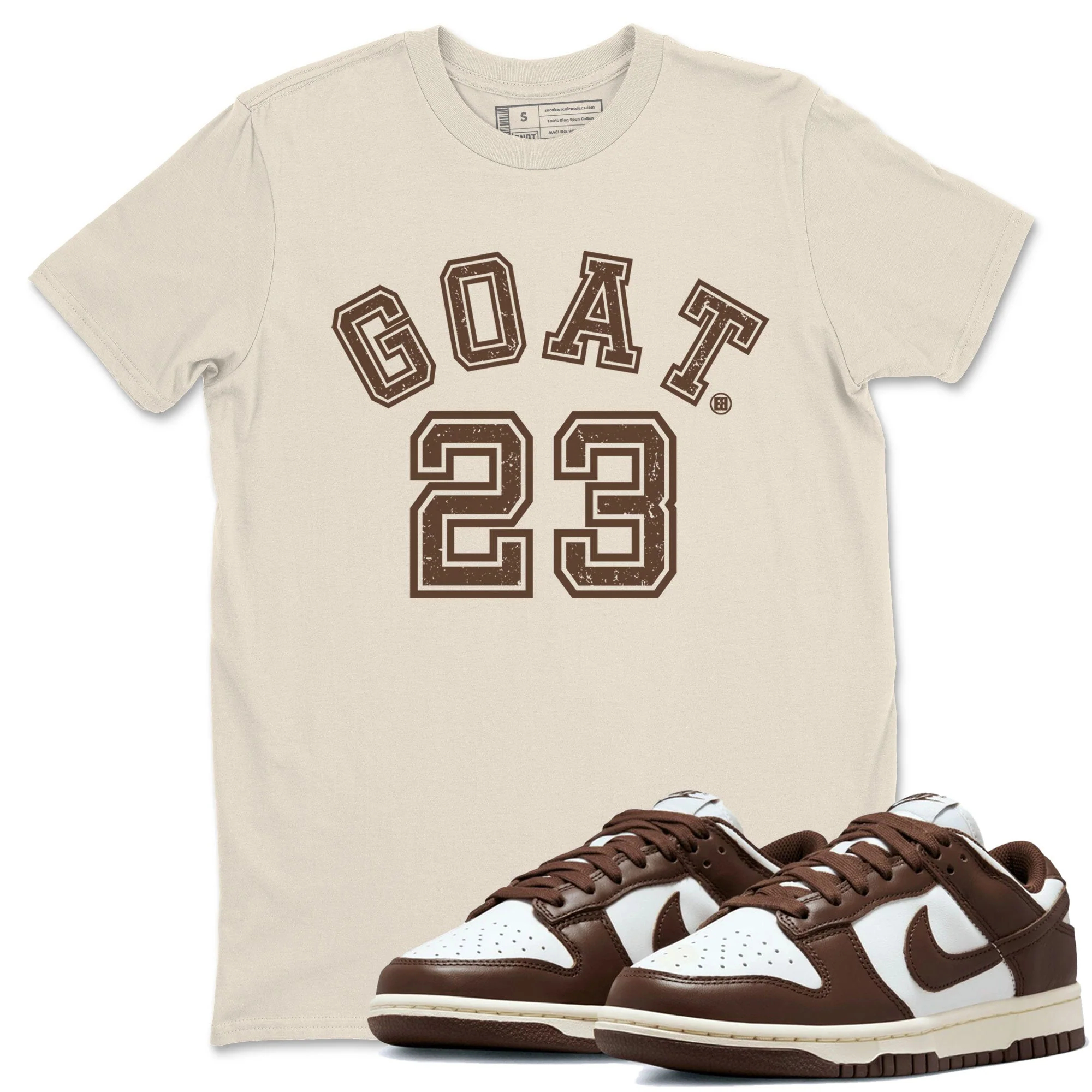 Goat 23 Sneaker Tee - Dunk Cacao Wow