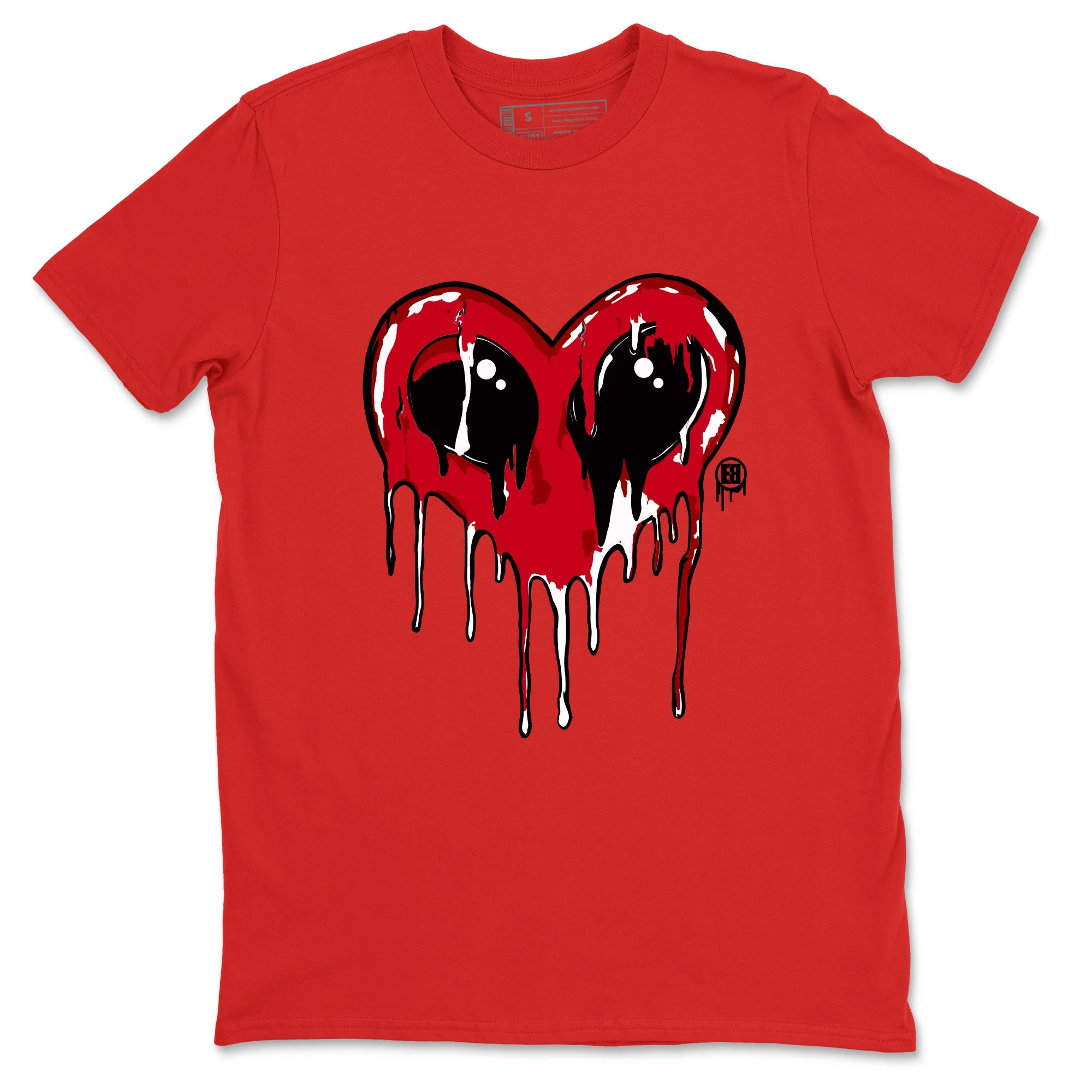 Heart Alien Sneaker Tees - Air Jordan 1 '85 Bred