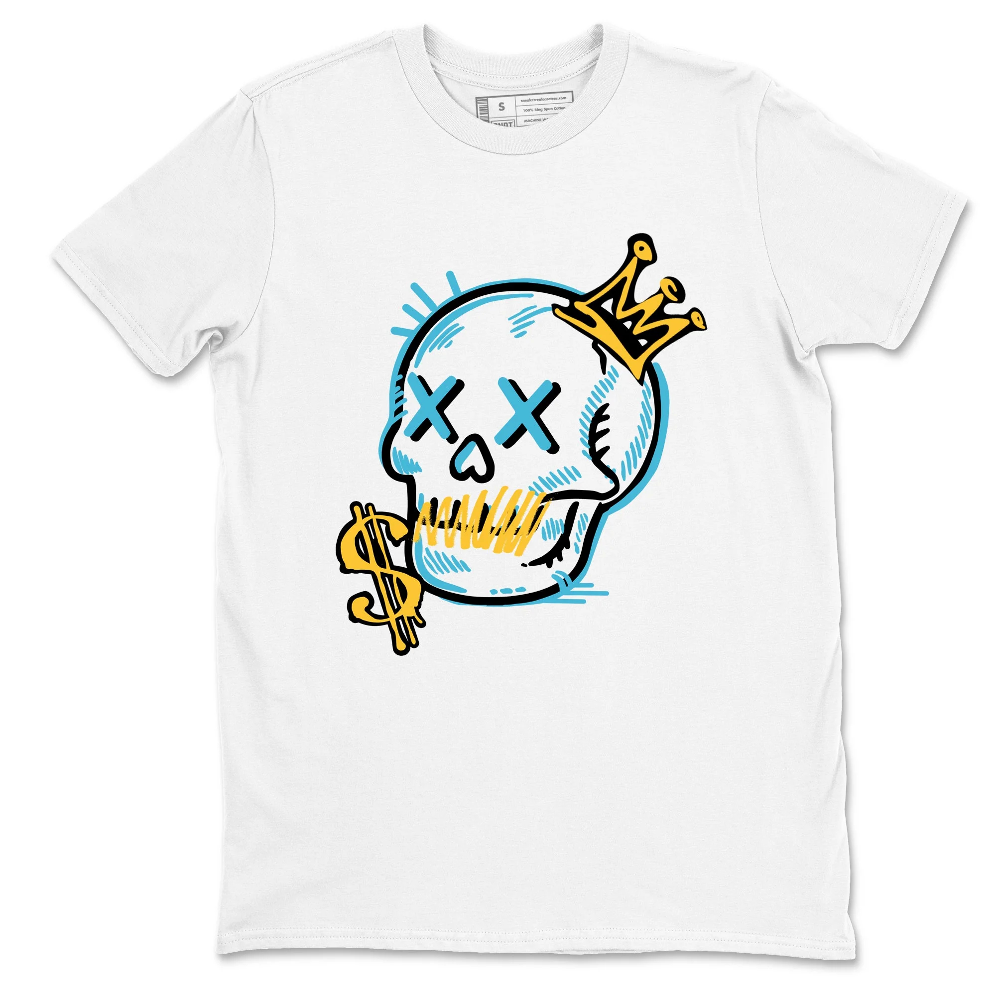 Neon Skull Sneaker Tees - Air Jordan 11 Gamma