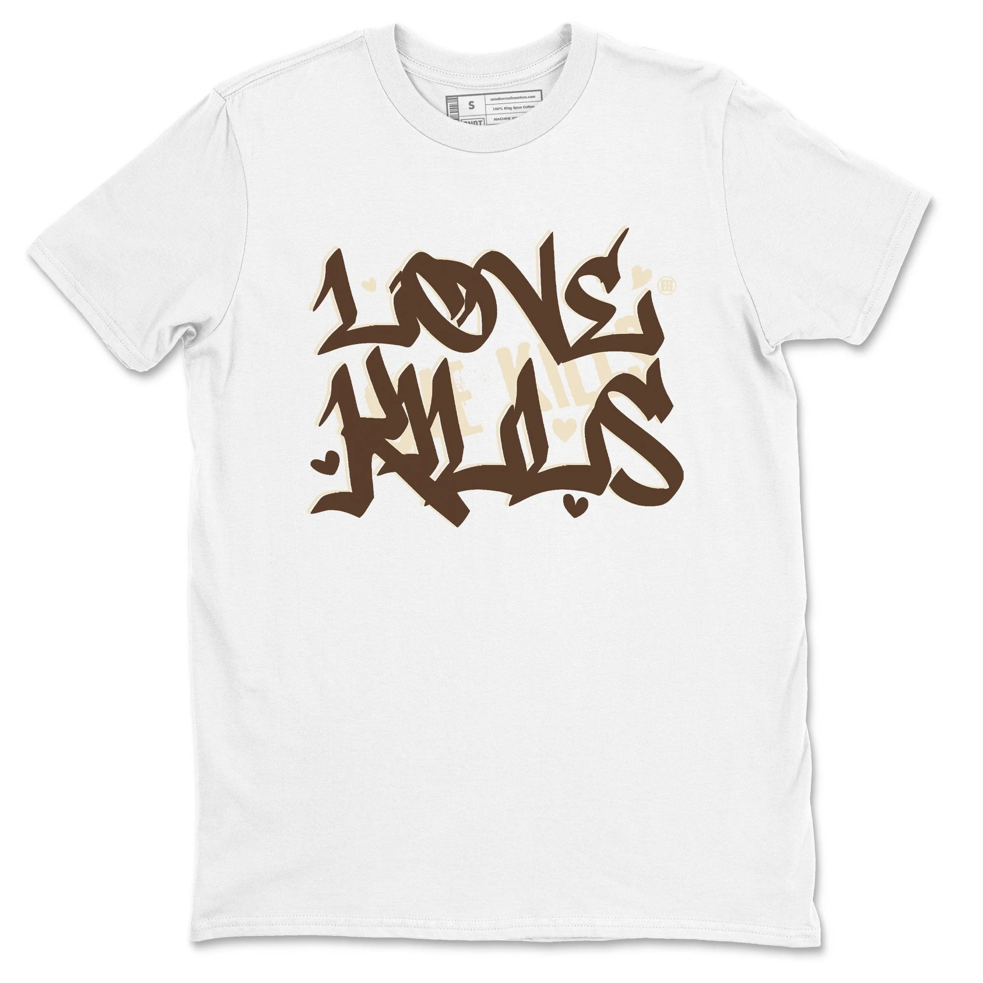 Love Kills Sneaker Tee - Dunk Cacao Wow
