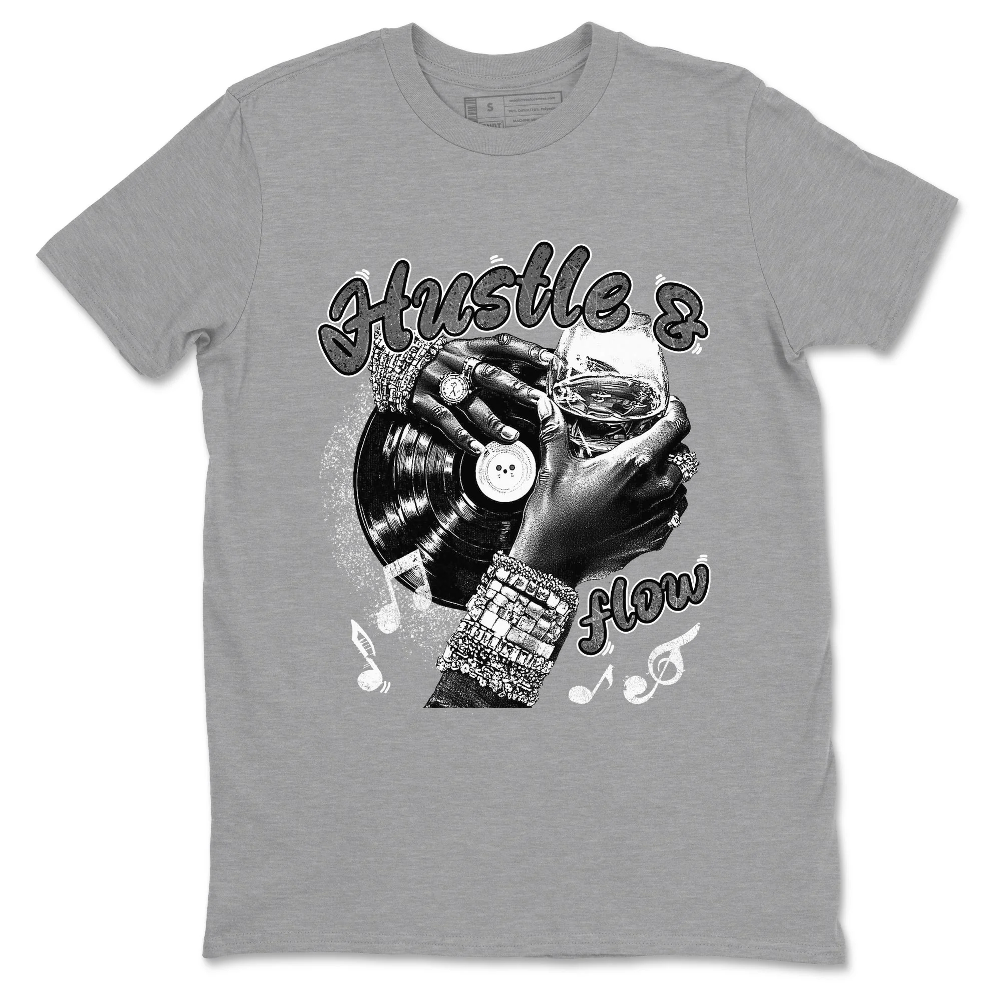 Hustle and Flow Sneaker Tees - Air Jordan 9 Cool Grey