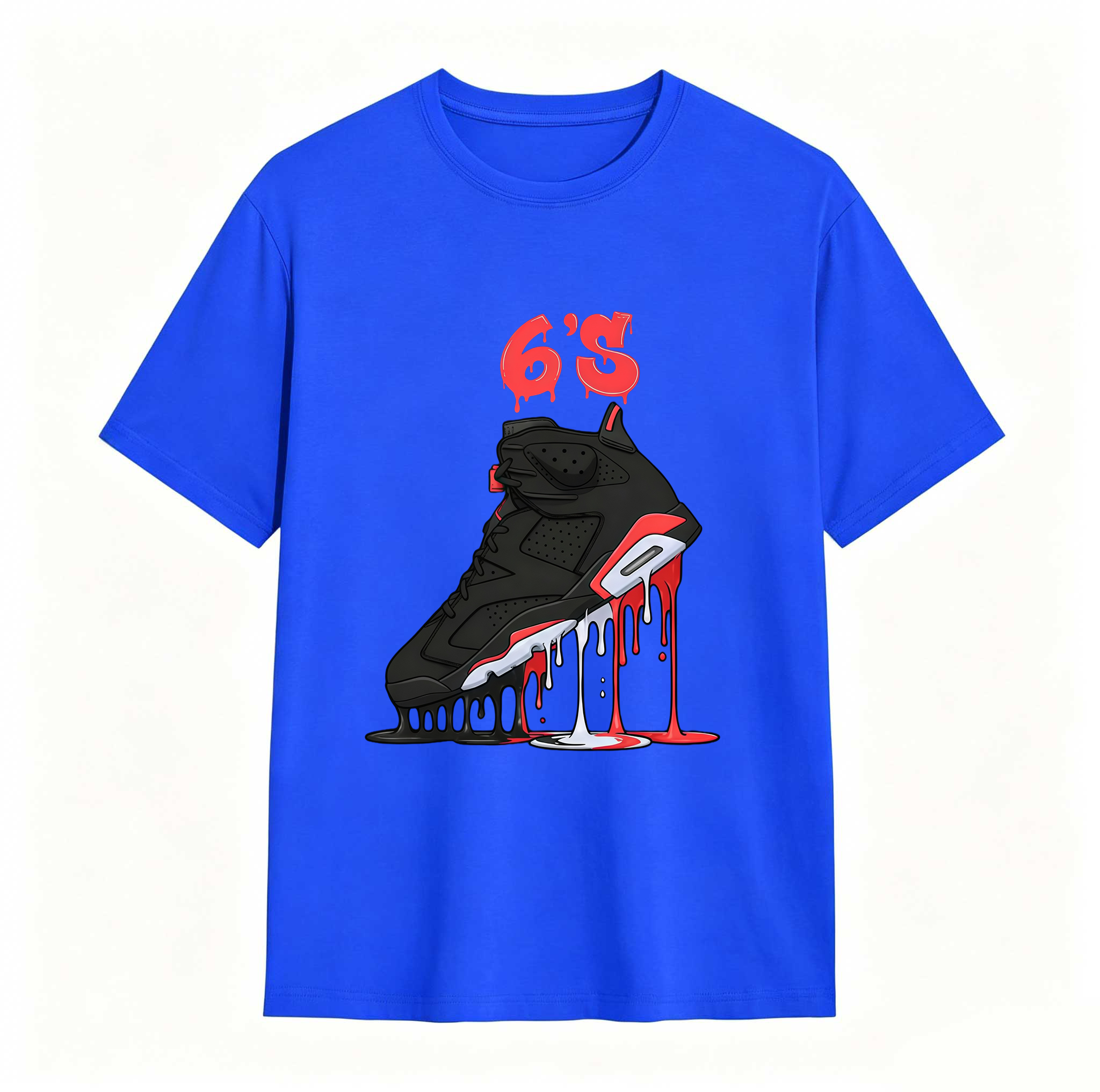 Retro Infrared Salesman 6s - Dripping 6'S Sneaker Match Tshirt, Retro Infrared Salesman 6s Matching Sneaker Tee Shirt