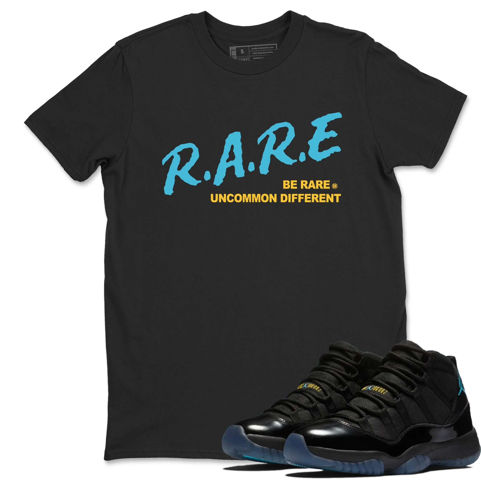Be Rare Uncommon Different Sneaker Tees - Air Jordan 11 Gamma