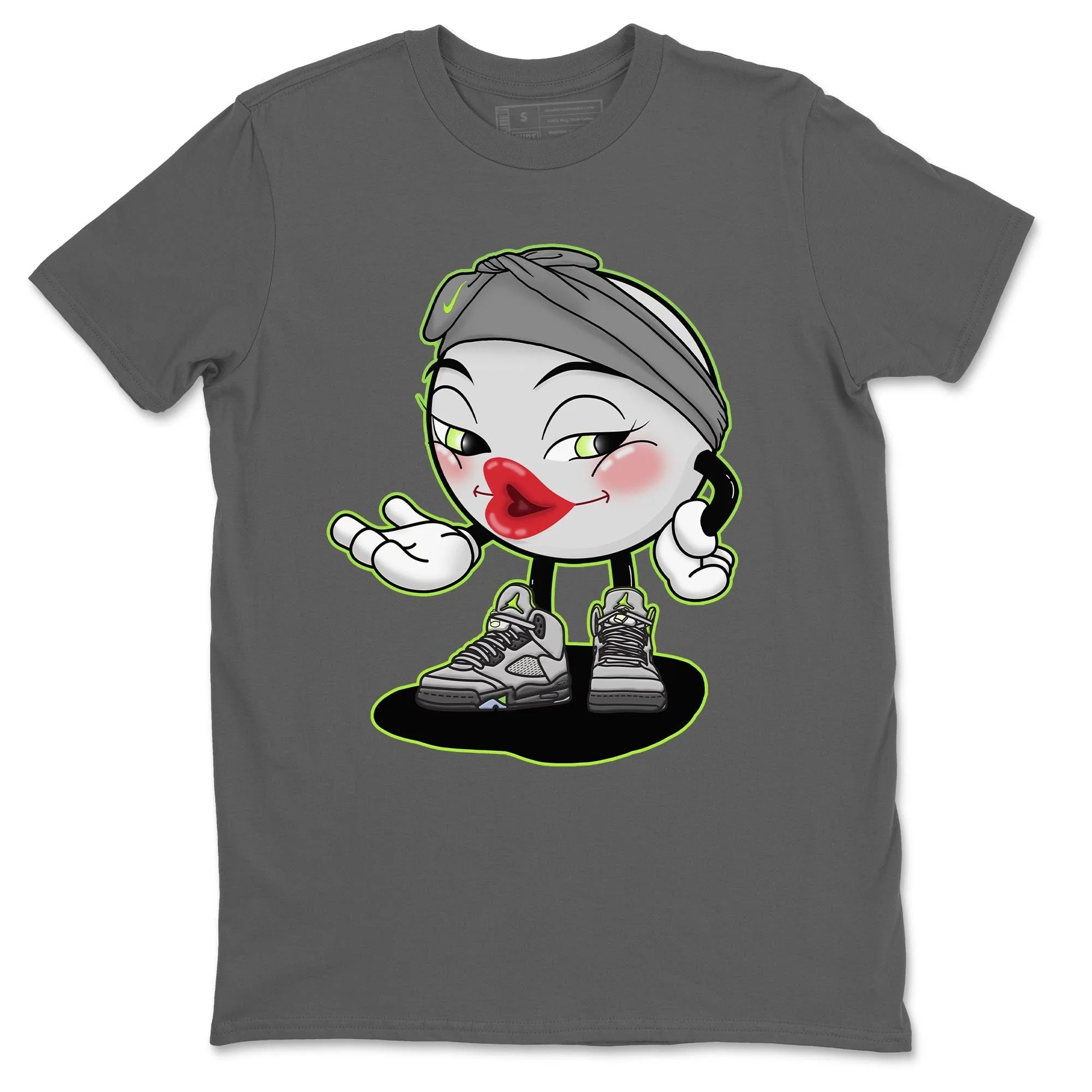 Sexy Chu Unisex Tops - Air Jordan 5 Green Bean