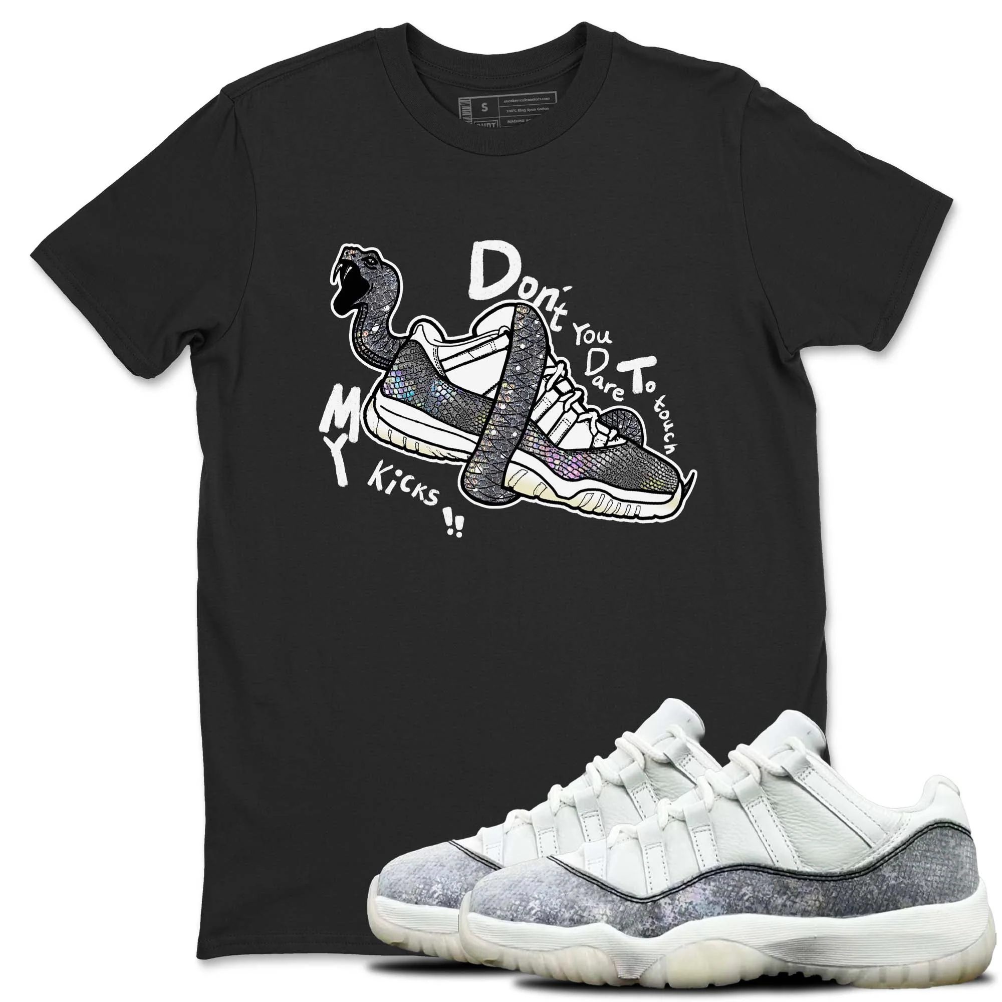 Don't Touch My Kicks Sneaker Tees - Air Jordan 11 Year Of The Snake