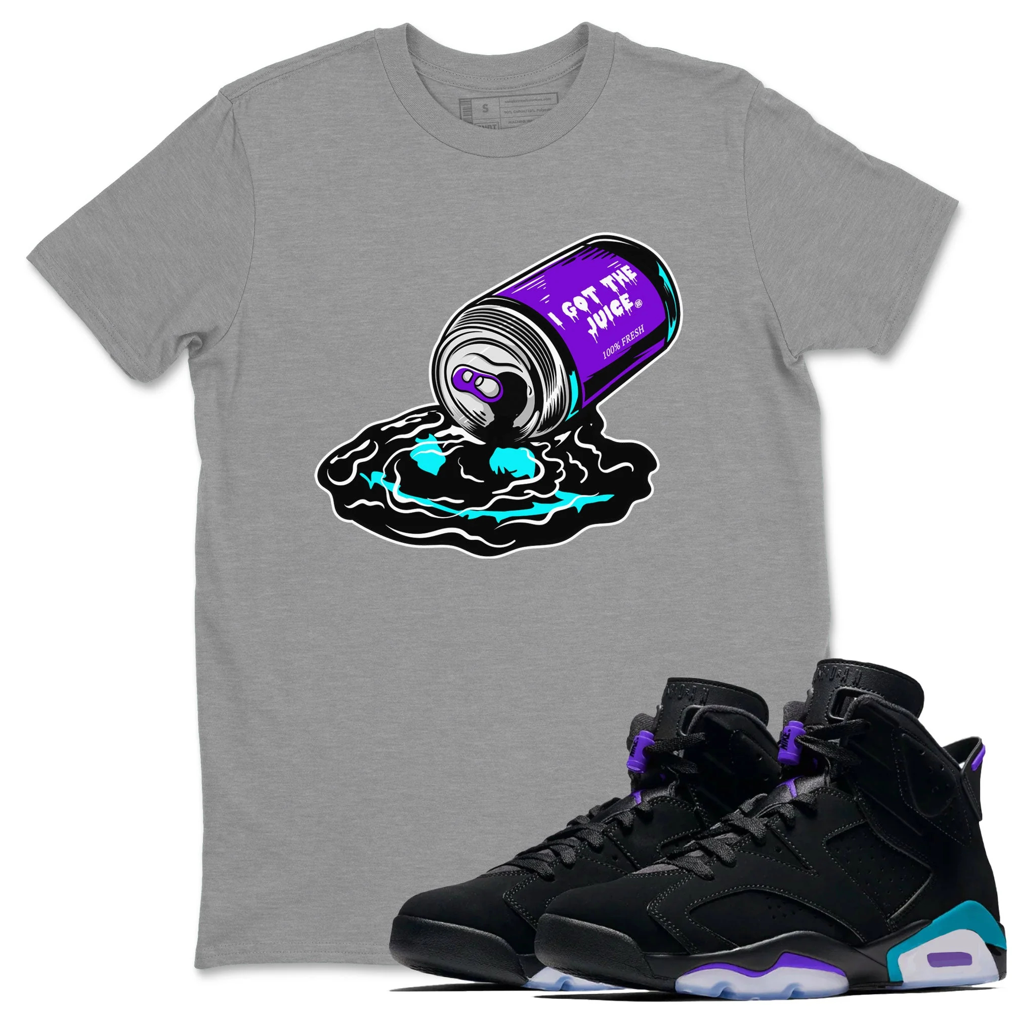 I Got The Juice Sneaker Tee - Air Jordan 6 Aqua