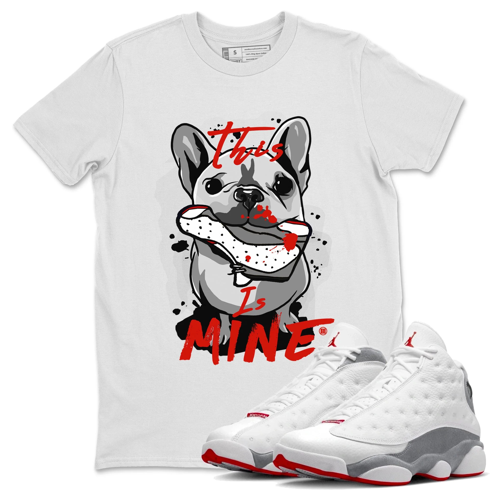 This Is Mine Unisex Tops - Air Jordan 13 Wolf Grey