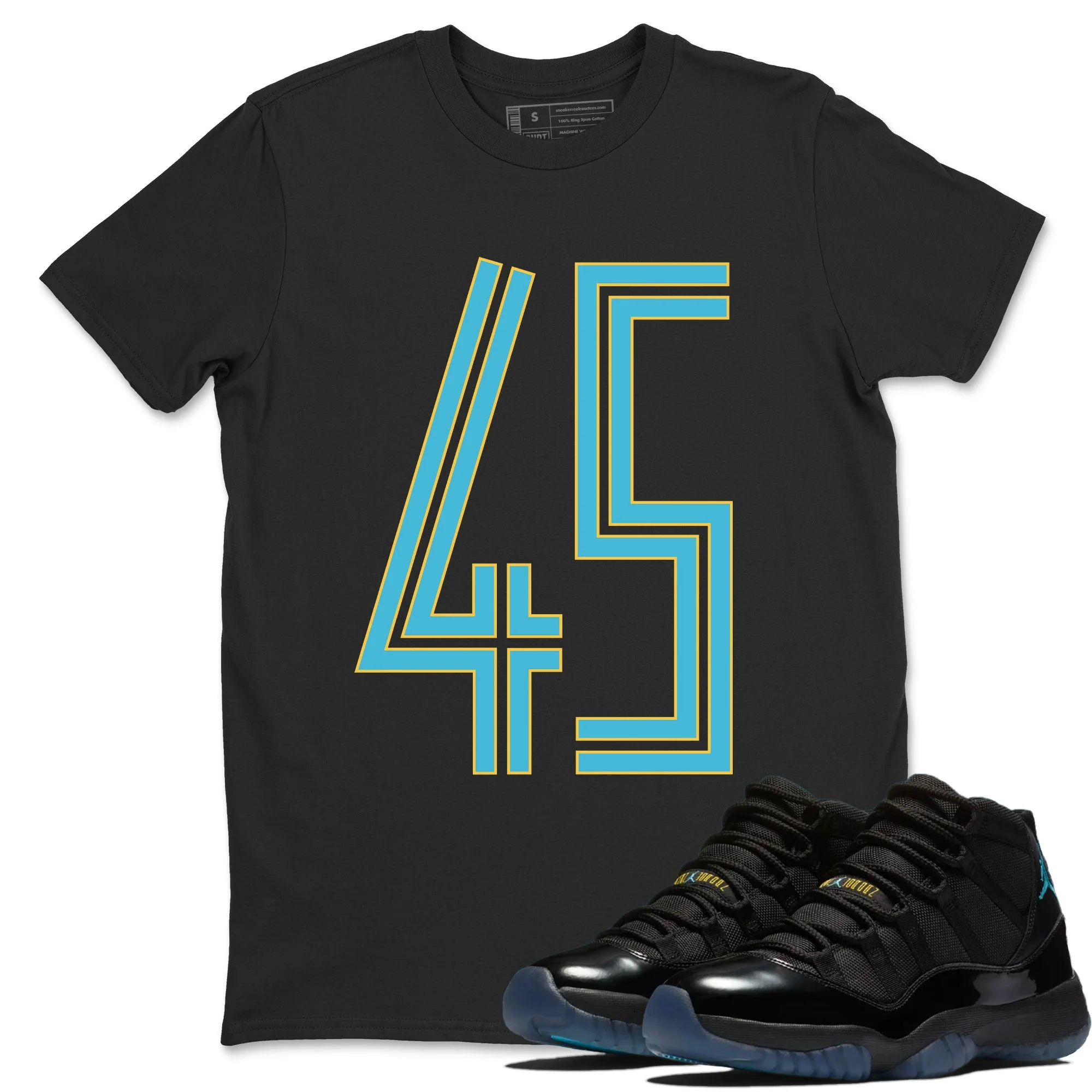 Number 45 Sneaker Tees - Air Jordan 11 Gamma