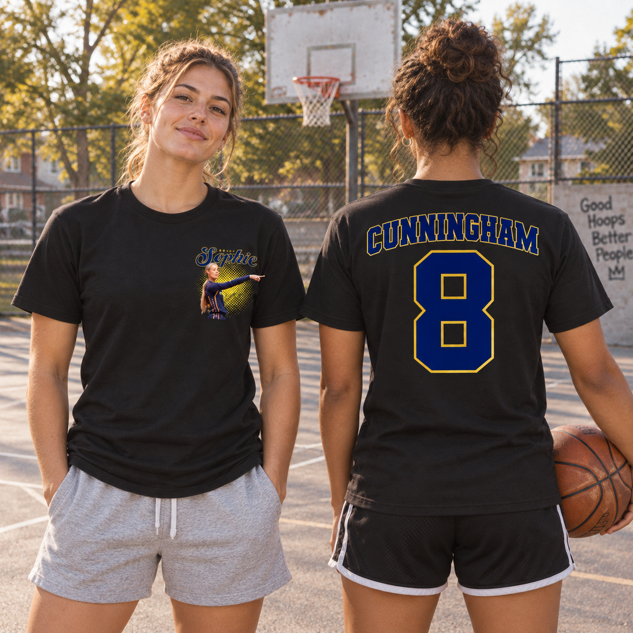 Sophie Cunningham Basketball Fan Gift Vintage Graphic T-Shirt