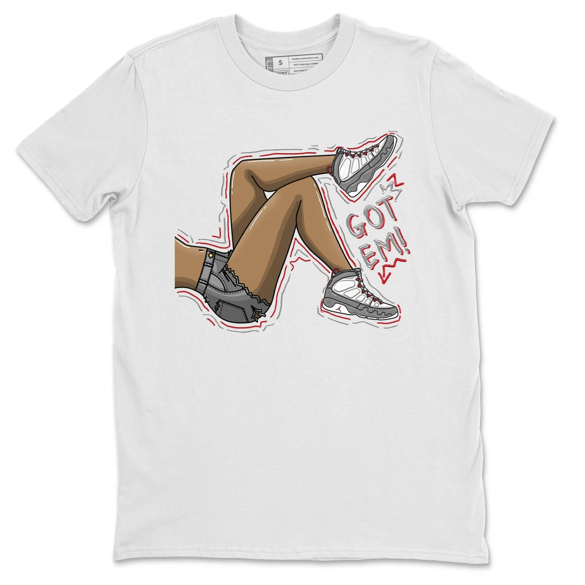 Got Em Legs Unisex Tops - Air Jordan 9 Fire Red