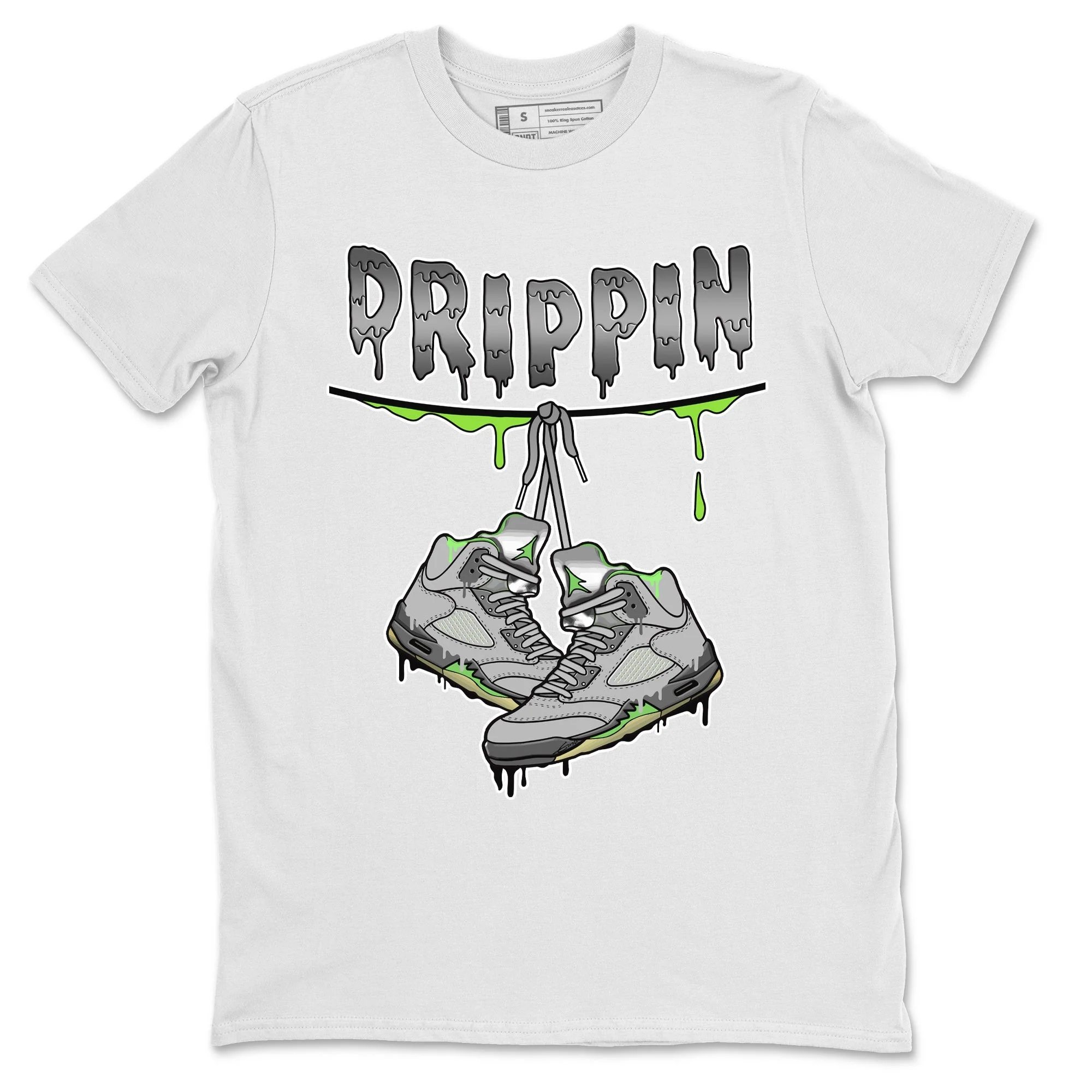 Drippin Unisex Tops - Air Jordan 5 Green Bean