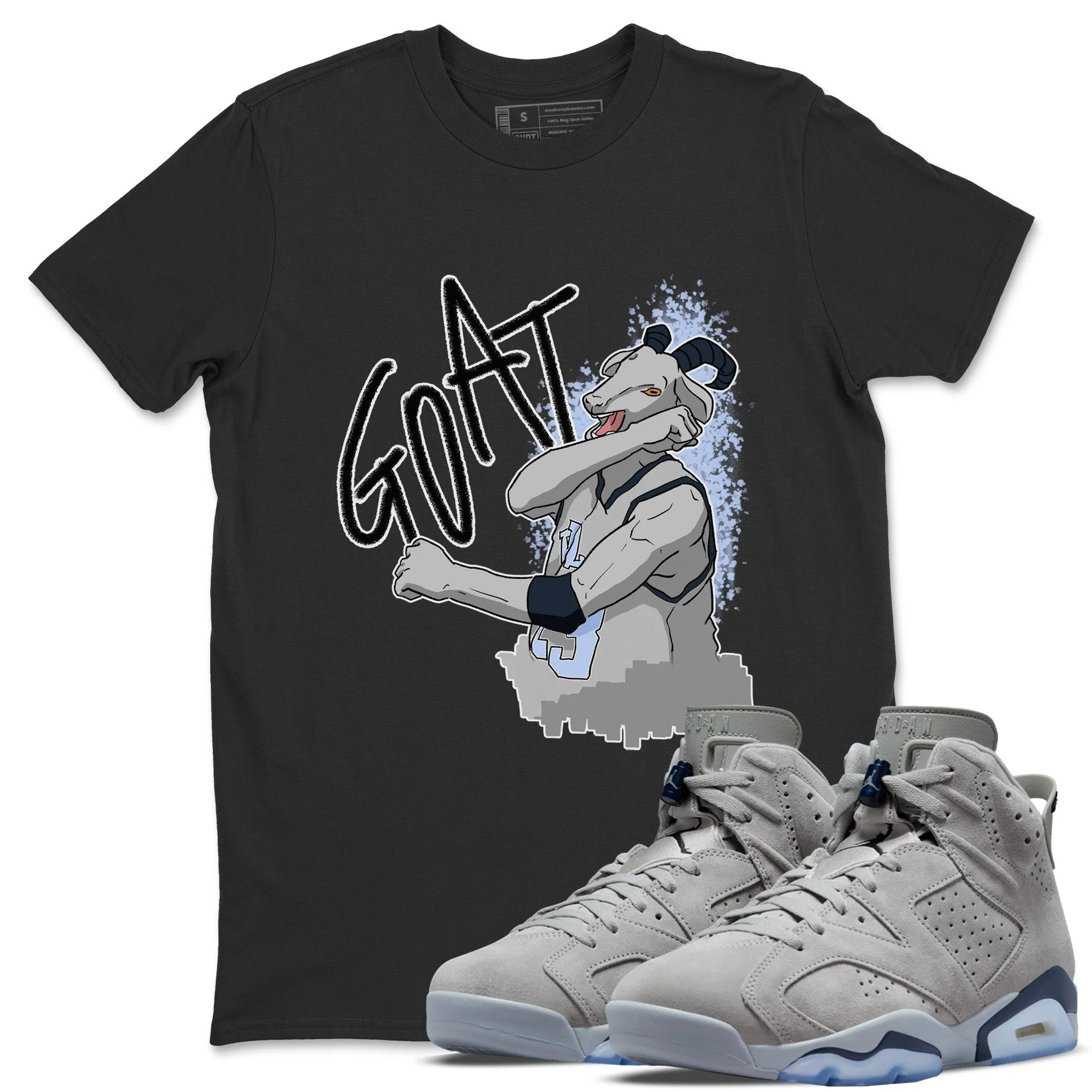 Screaming Goat Unisex Tops - Air Jordan 6 Georgetown