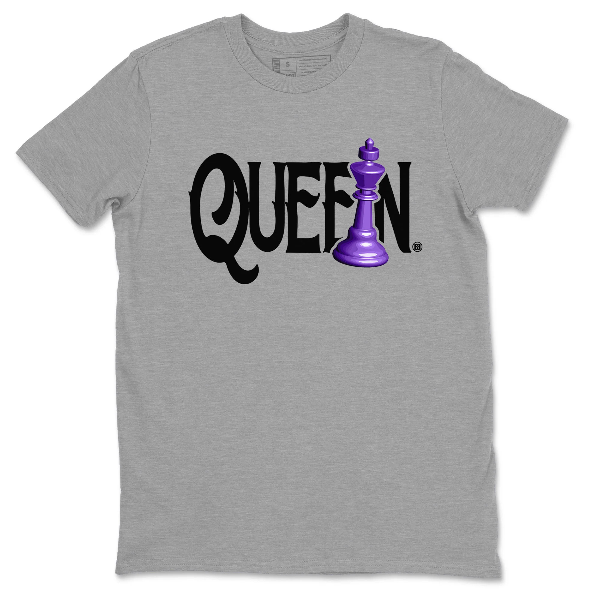 Chess Queen Sneaker Tees - Dunk Low Court Purple