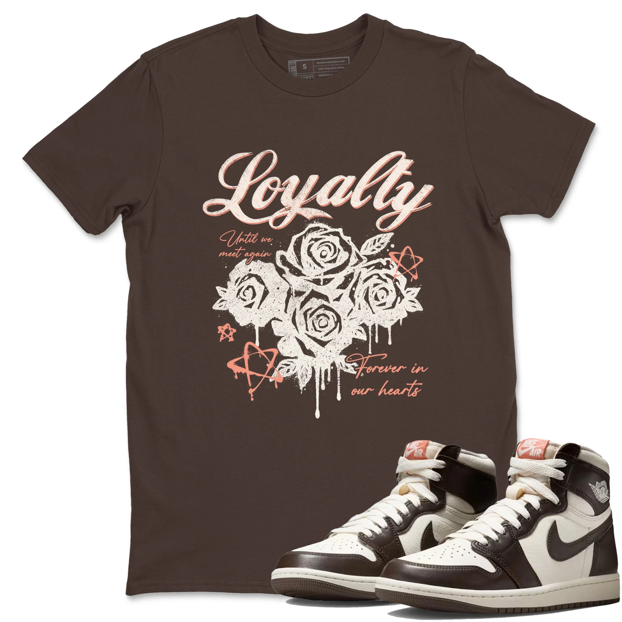 Loyalty Sneaker Tees - Air Jordan 1 Baroque Brown