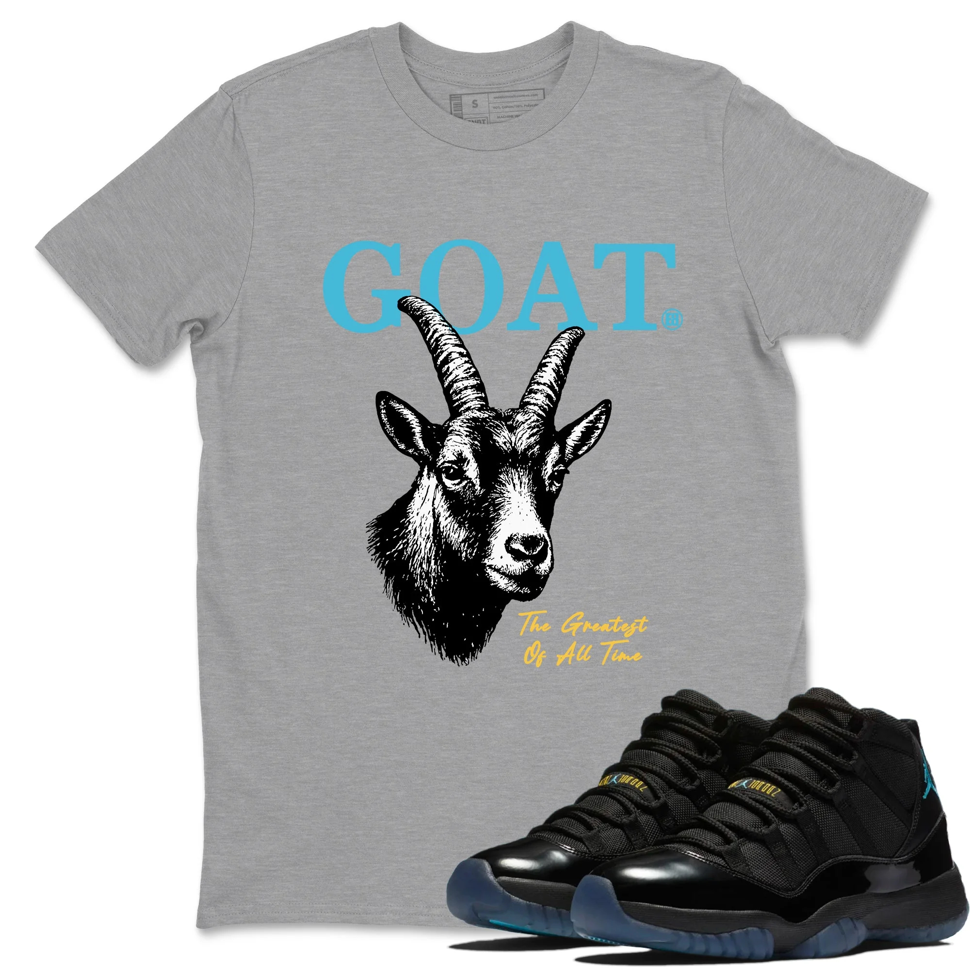 The Greatest Of All Time Sneaker Tees - Air Jordan 11 Gamma