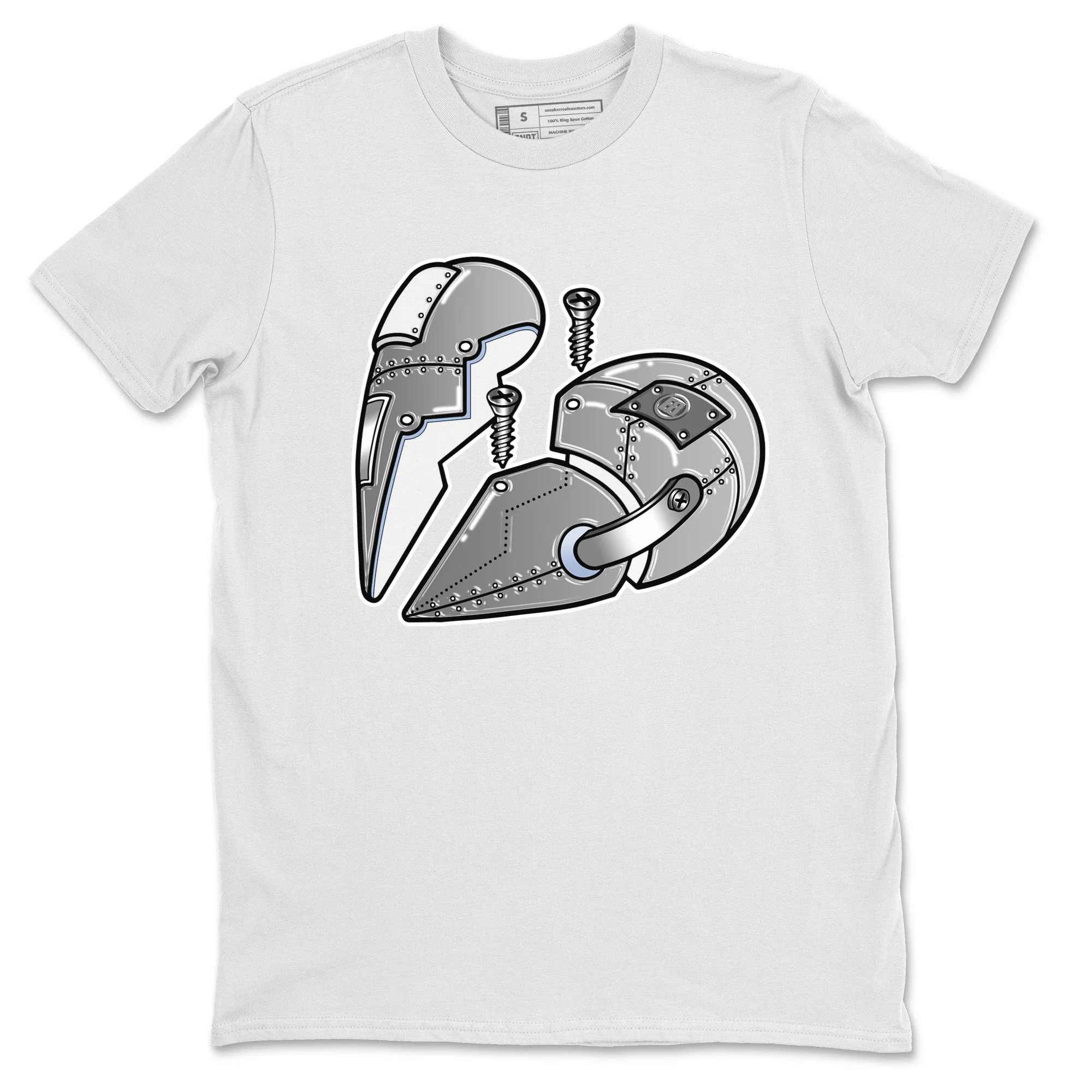 Metal Heart Unisex Tops - Air Jordan 6 Cool Grey