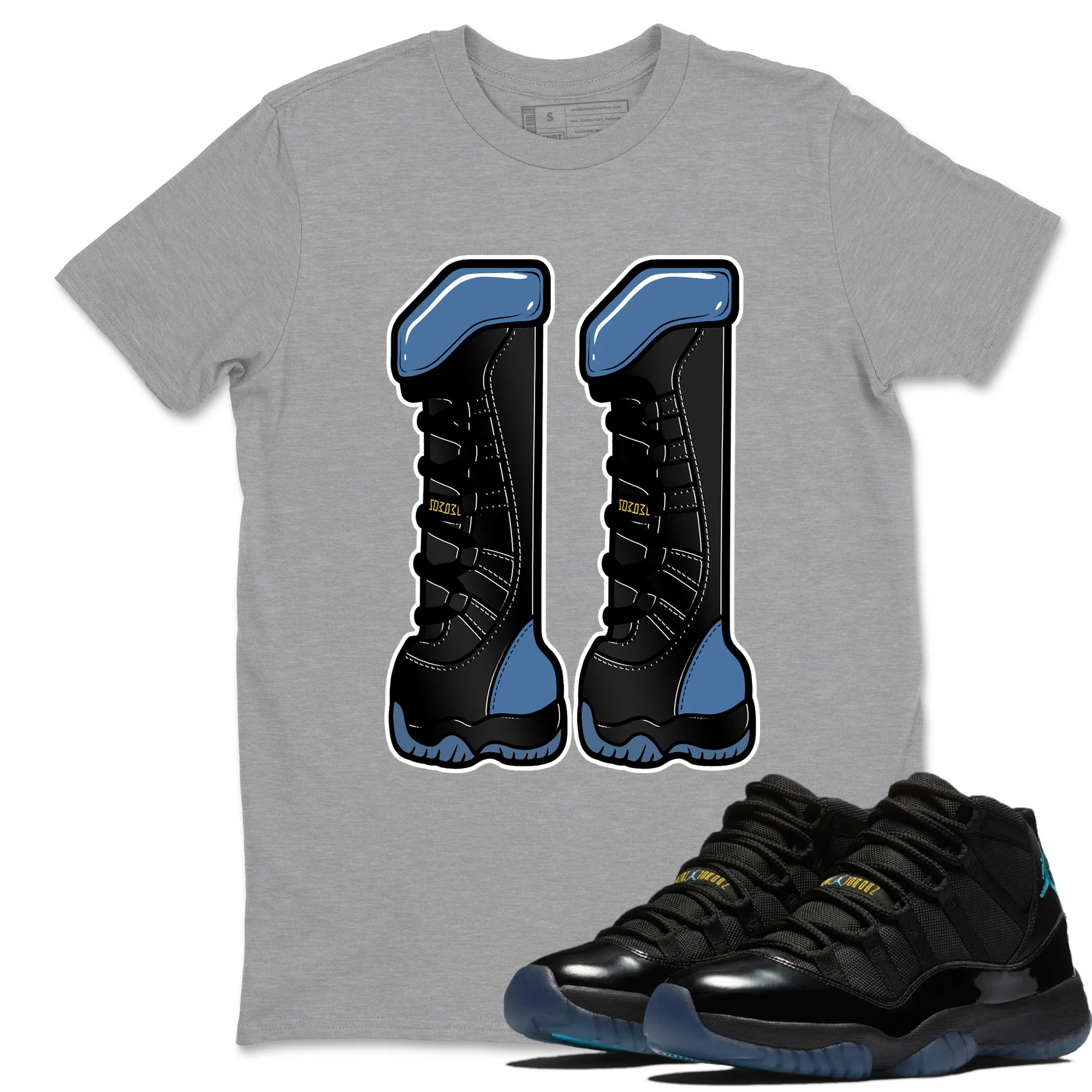 Number 11 Sneaker Tees - Air Jordan 11 Gamma
