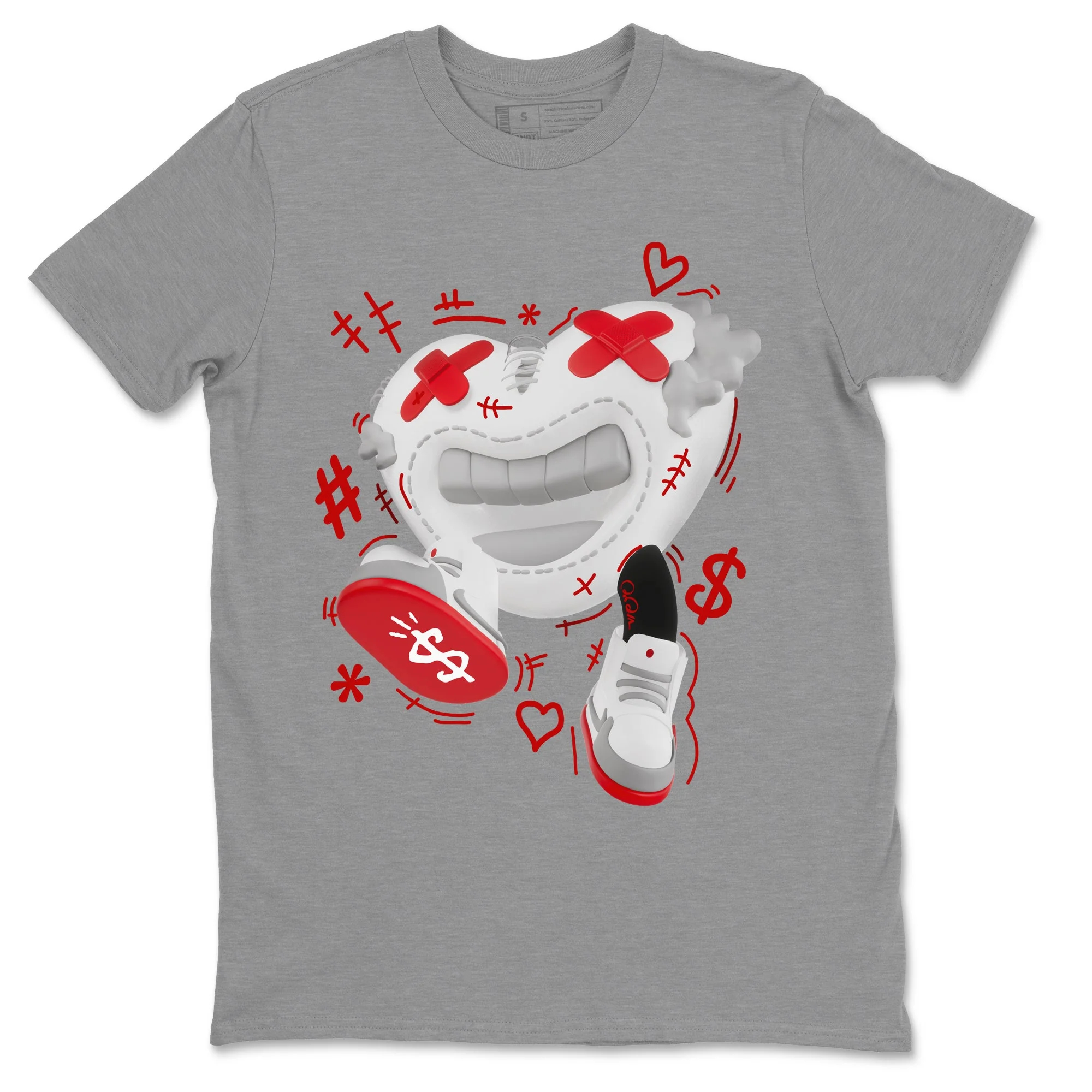 Walk In Love Sneaker Tee - Air Jordan 13 Wolf Grey