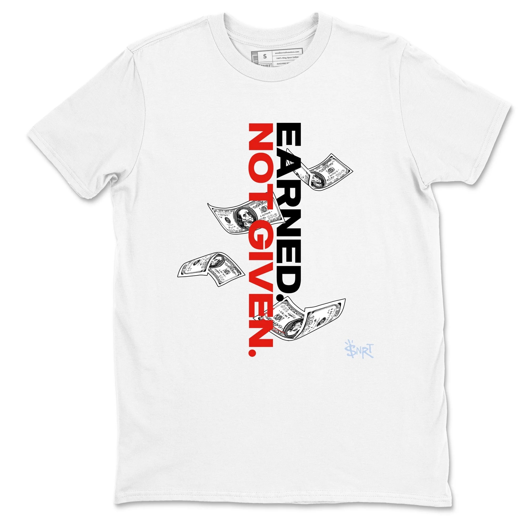 Earned Not Given Sneaker Tees - Air Jordan 6 Reverse Infrared