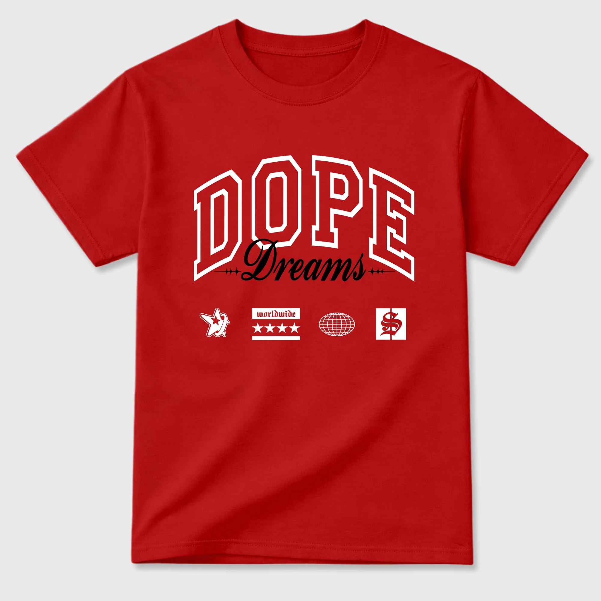 Dope Dreams Sneaker Tees - Air Jordan 13 University Red