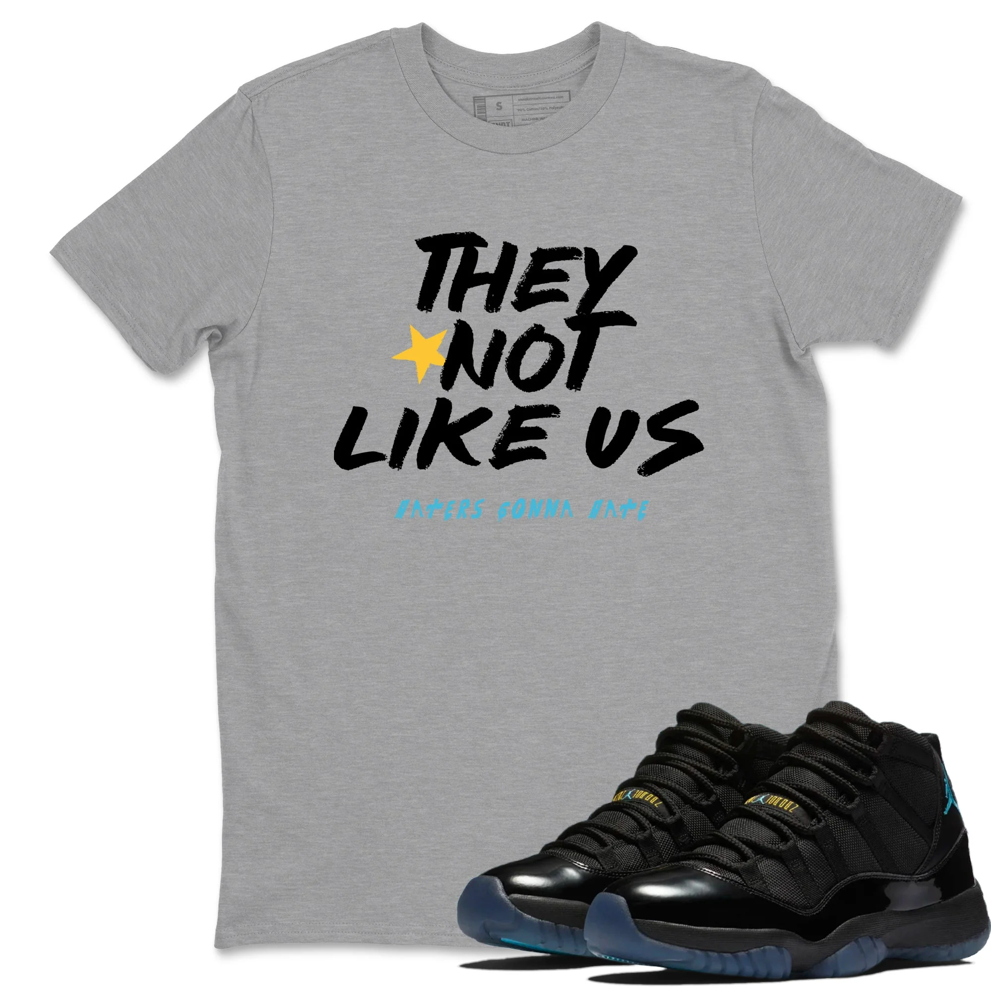 They Not Like Us Sneaker Tees - Air Jordan 11 Gamma