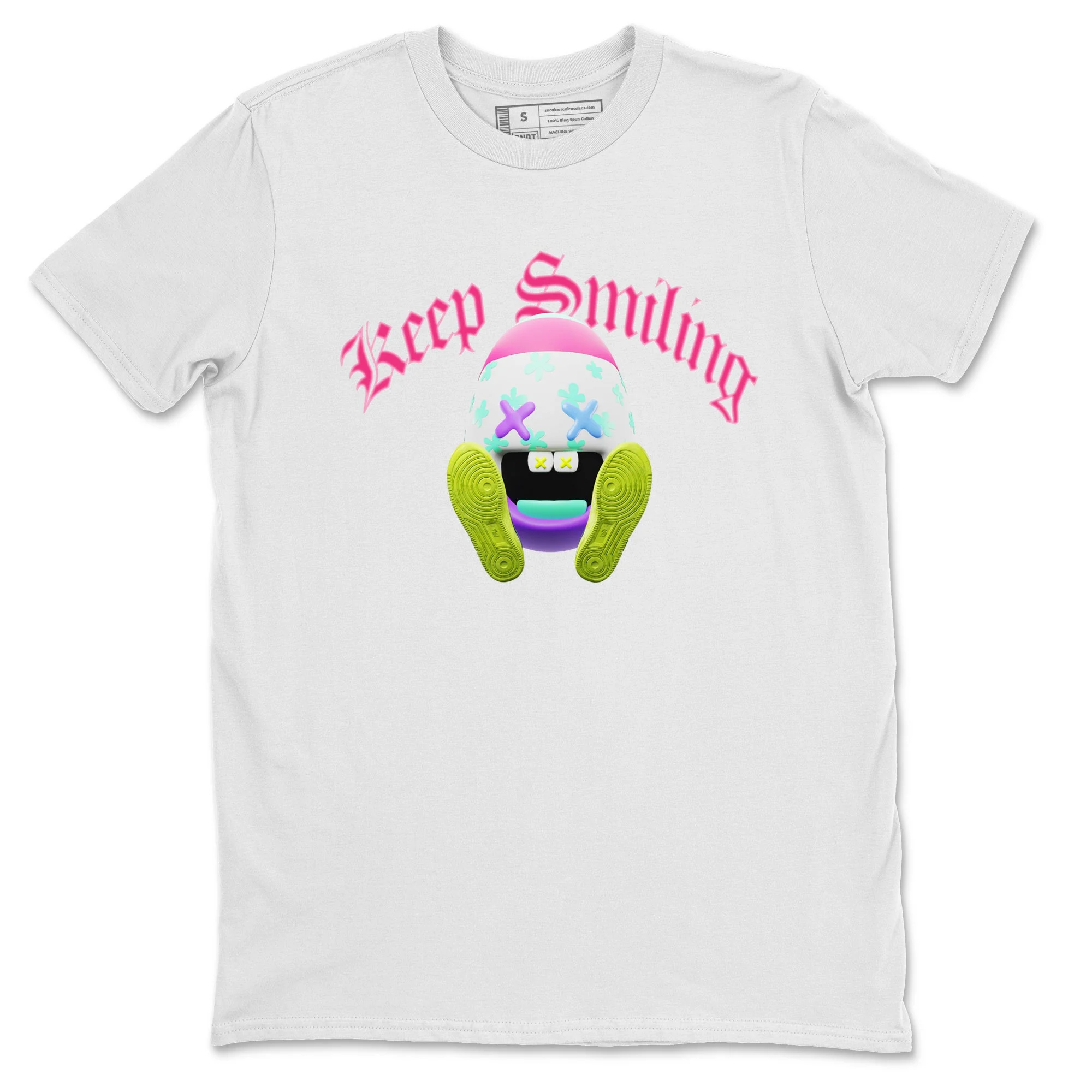 Keep Smiling Unisex Tops - Dunk Easter Candy