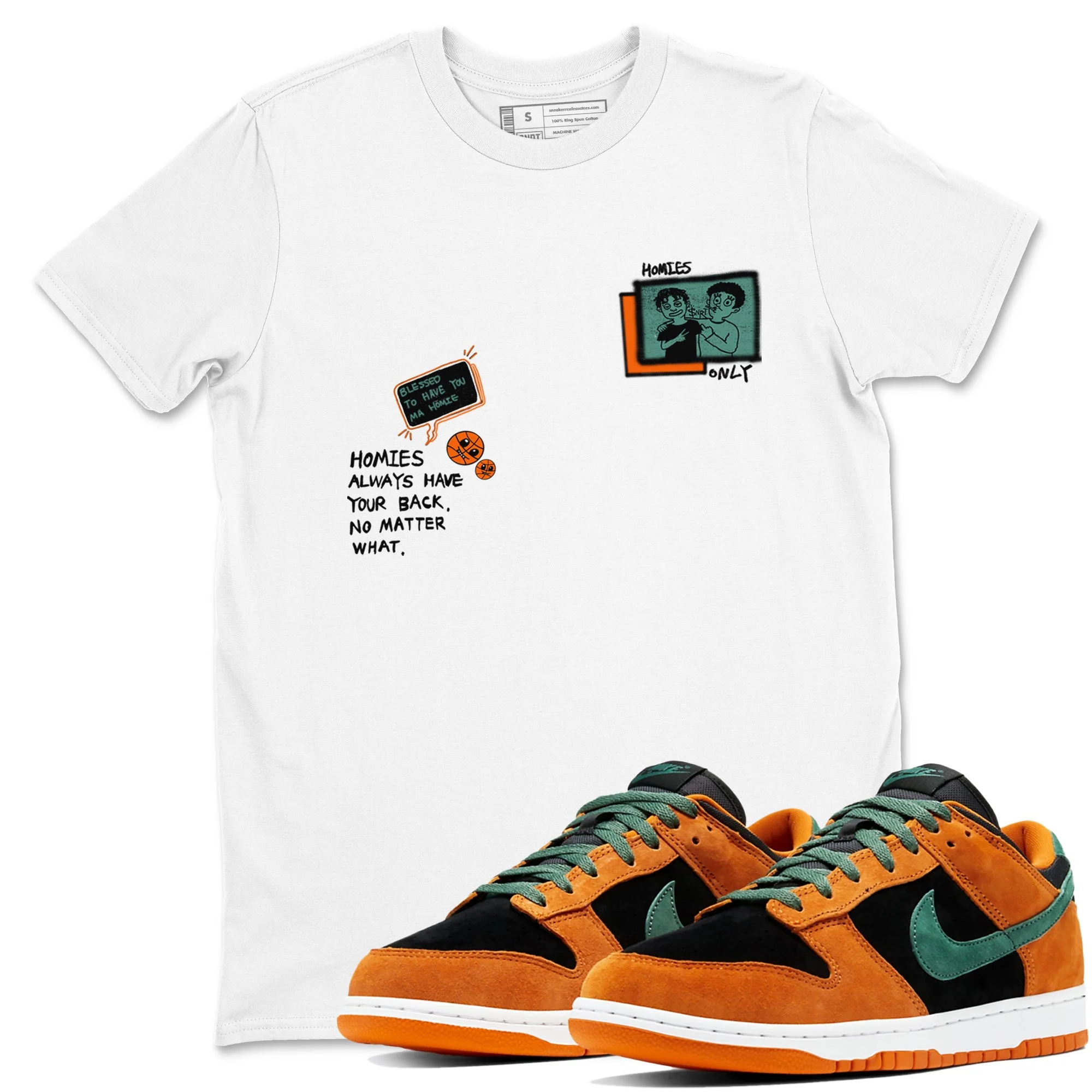 Homies Only Sneaker Tees - Dunk Ceramic