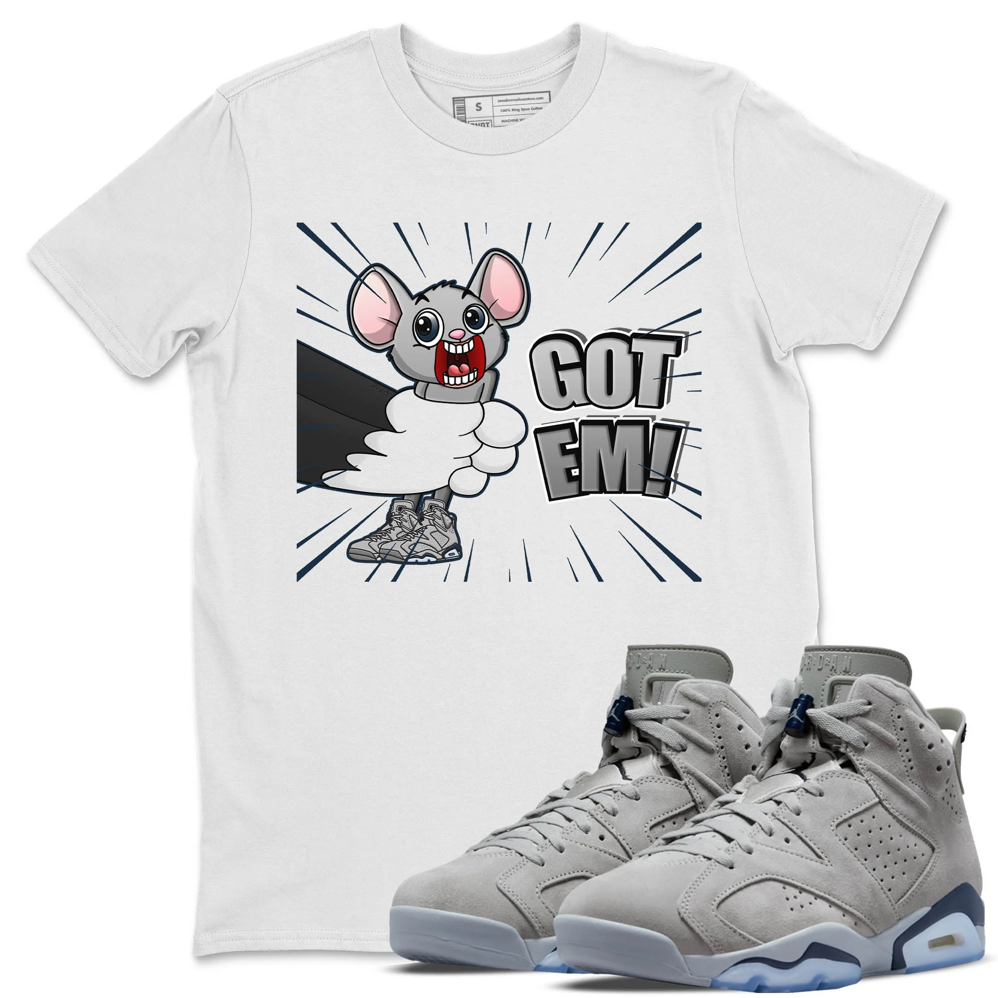 T&J Got Em Unisex Tops - Air Jordan 6 Georgetown