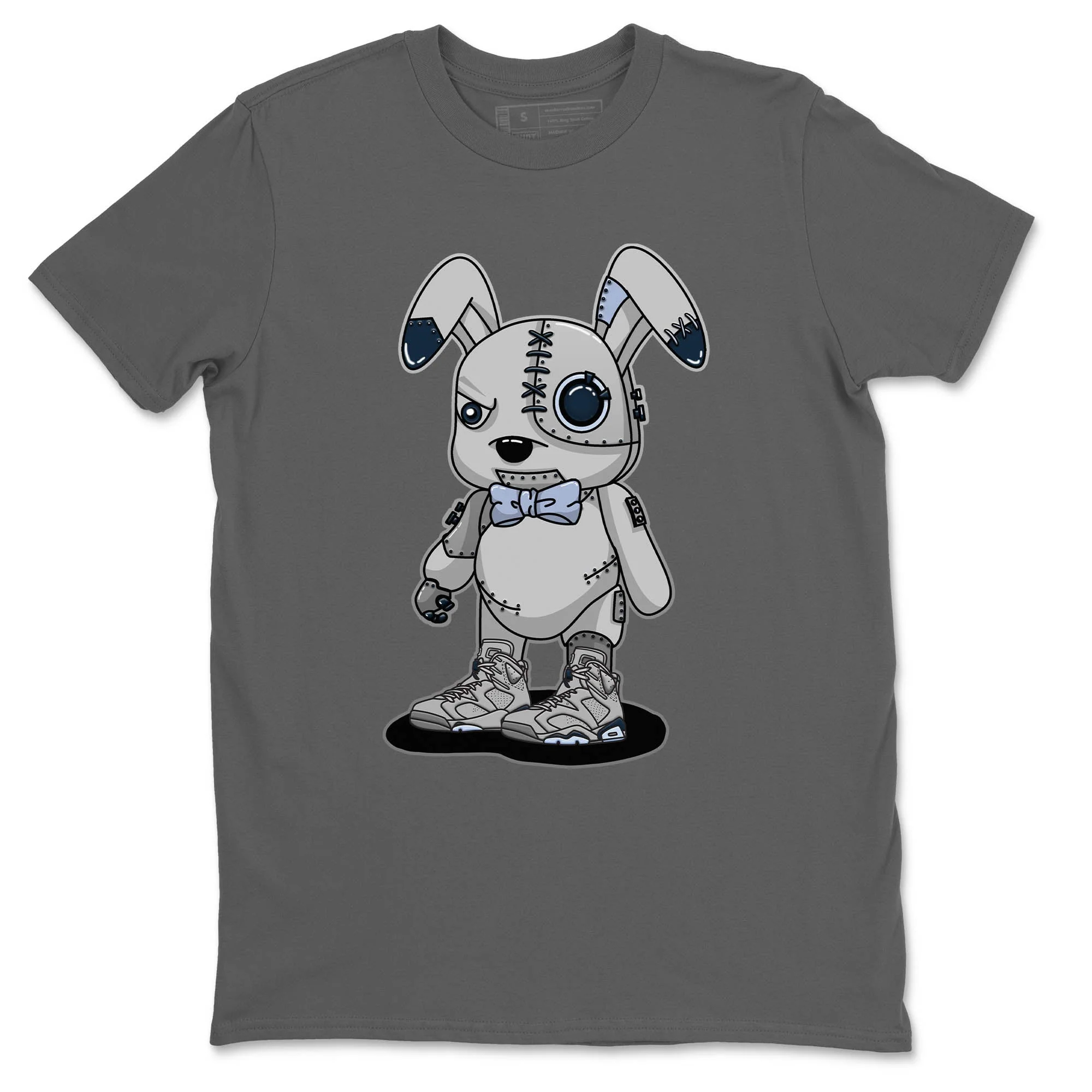 Cyborg Bunny Unisex Tops - Air Jordan 6 Georgetown