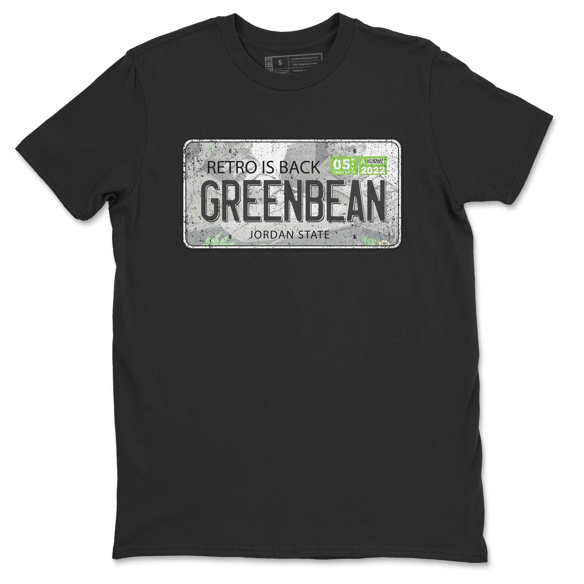 Jordan Plate Unisex Tops - Air Jordan 5 Green Bean