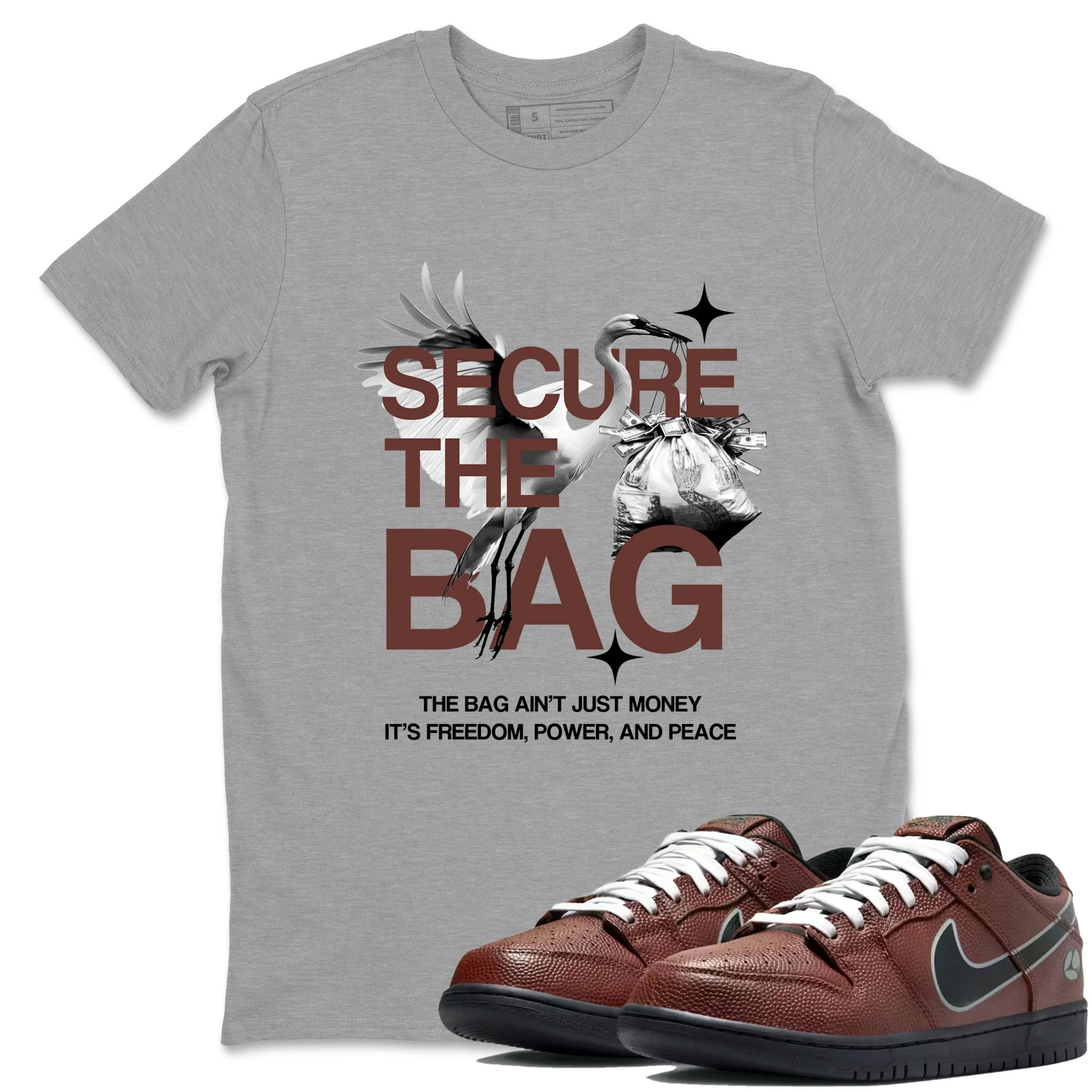 Secure The Bag Sneaker Tees - Dunk Low Football