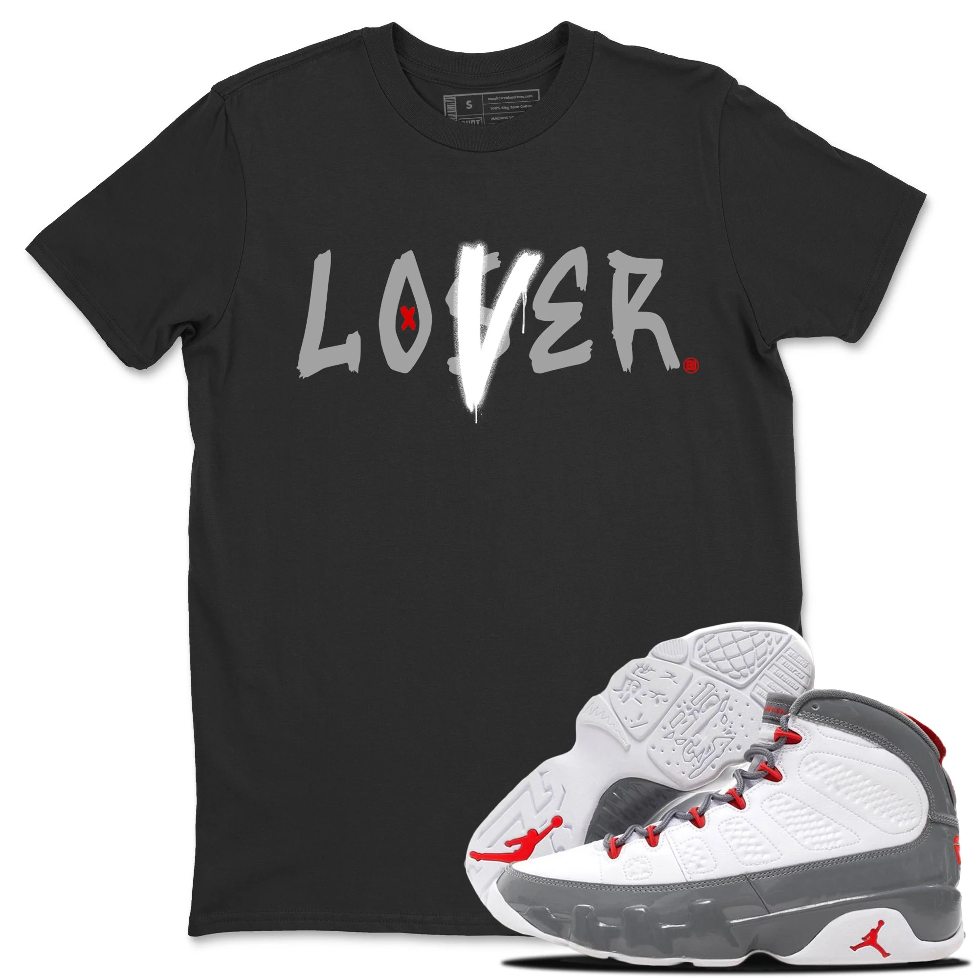 Loser Lover Unisex Tops - Air Jordan 9 Fire Red