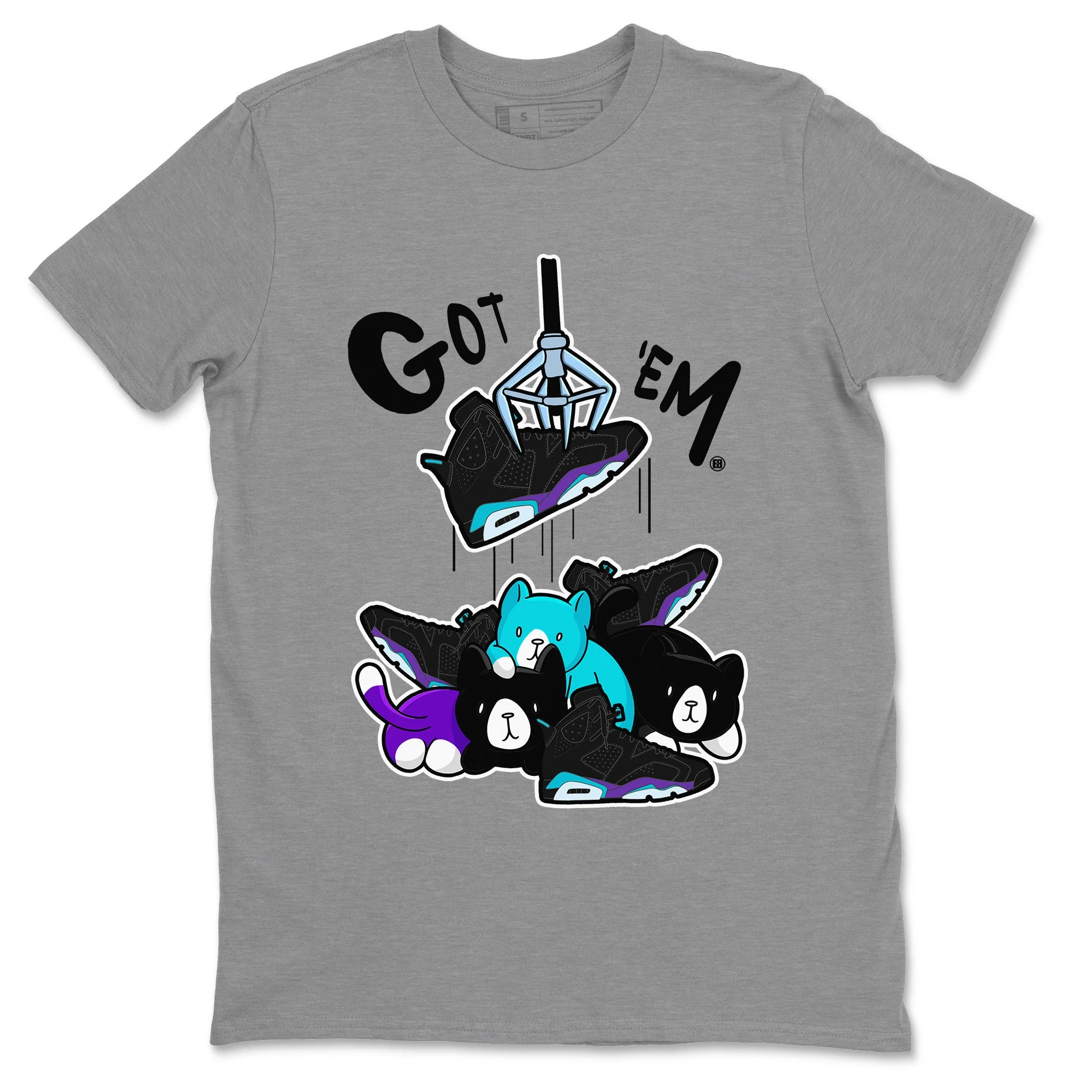 Treasure Hunter Unisex Tops - Air Jordan 6 Aqua