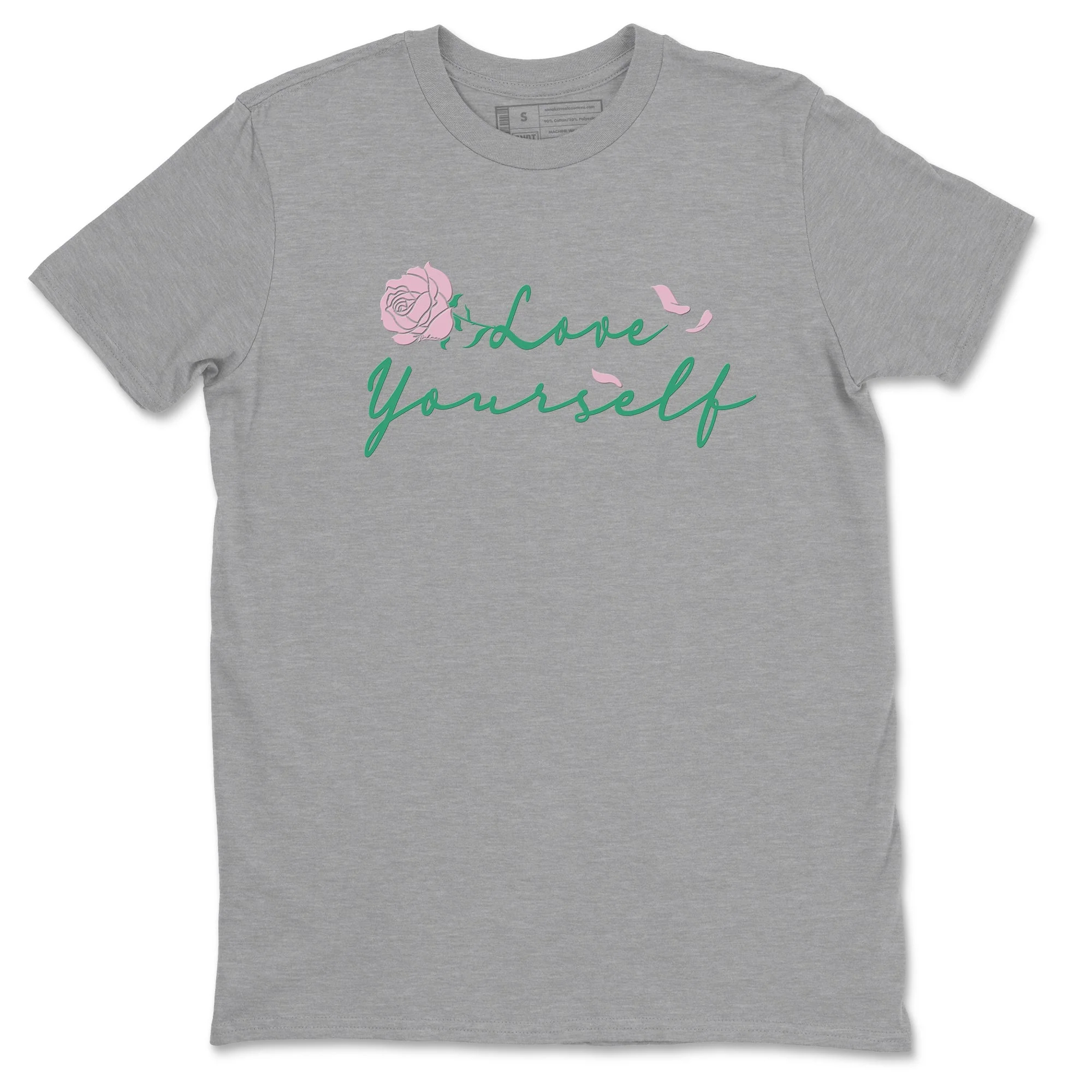 Love Yourself Sneaker Tees - Dunk Medium Soft Pink Malachite