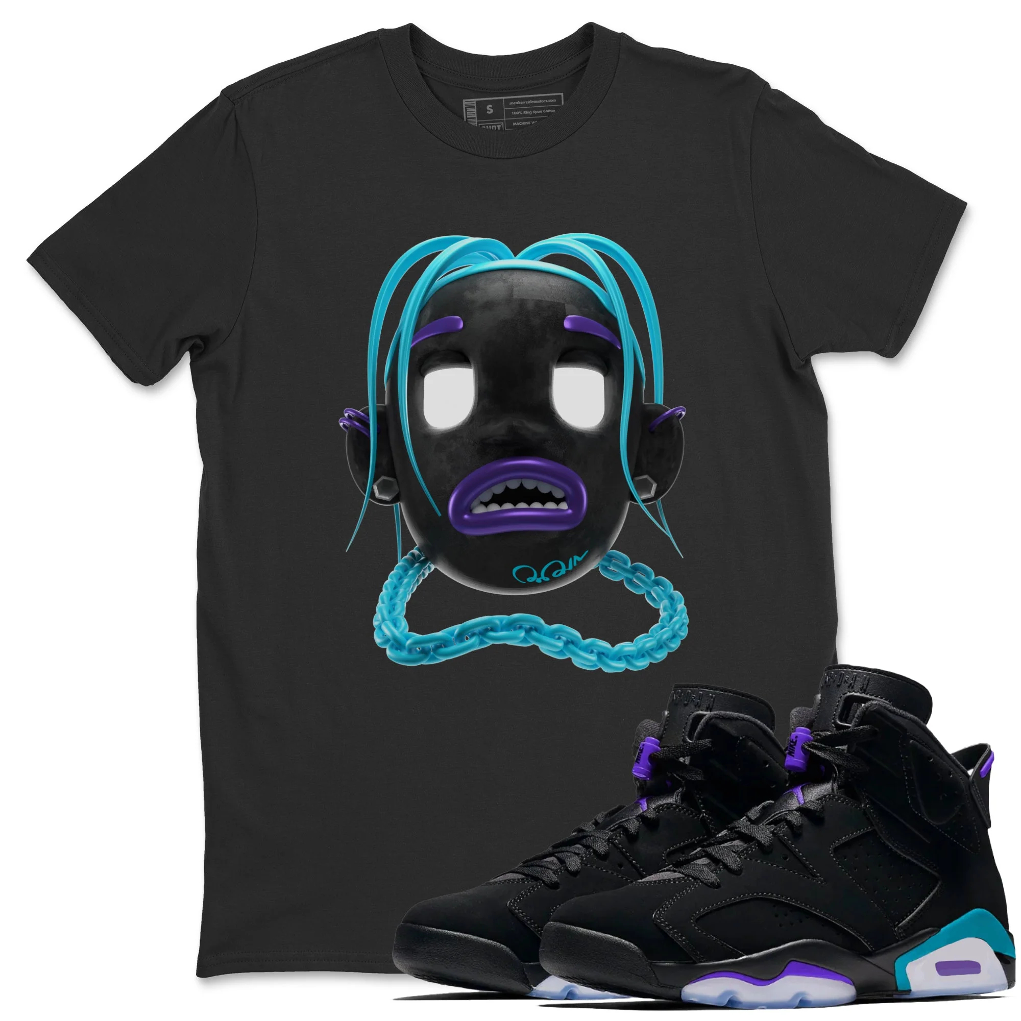 Goosebumps Boy Unisex Tops - Air Jordan 6 Aqua