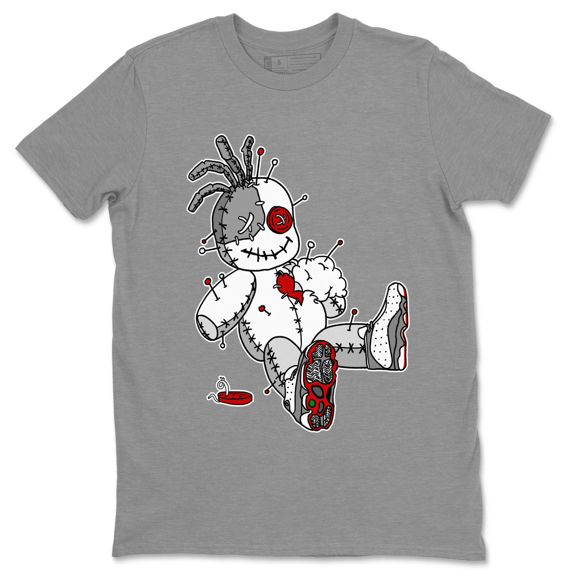 Voodoo Doll Unisex Tops - Air Jordan 13 Wolf Grey