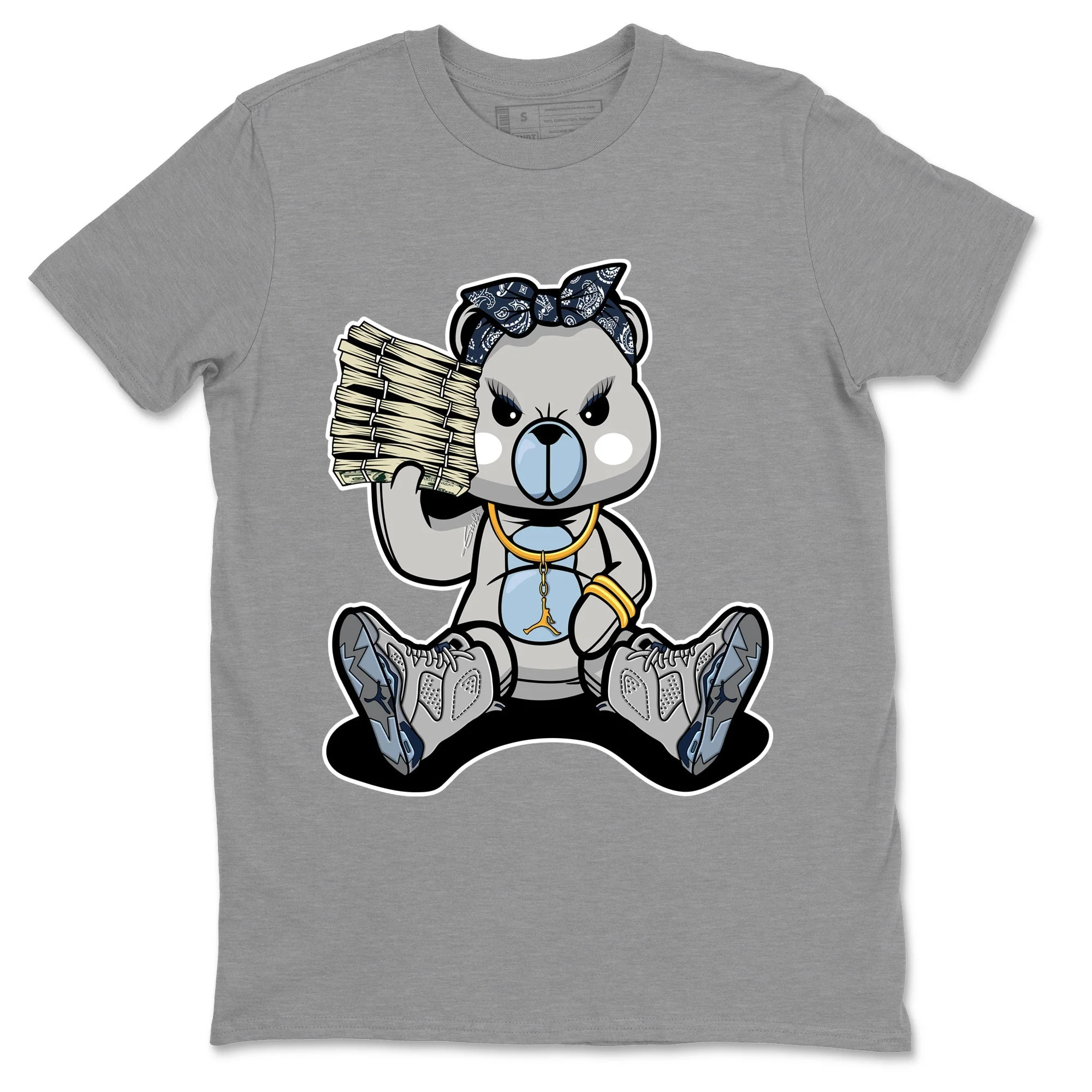 Bad Baby Bear Unisex Tops - Air Jordan 6 Georgetown