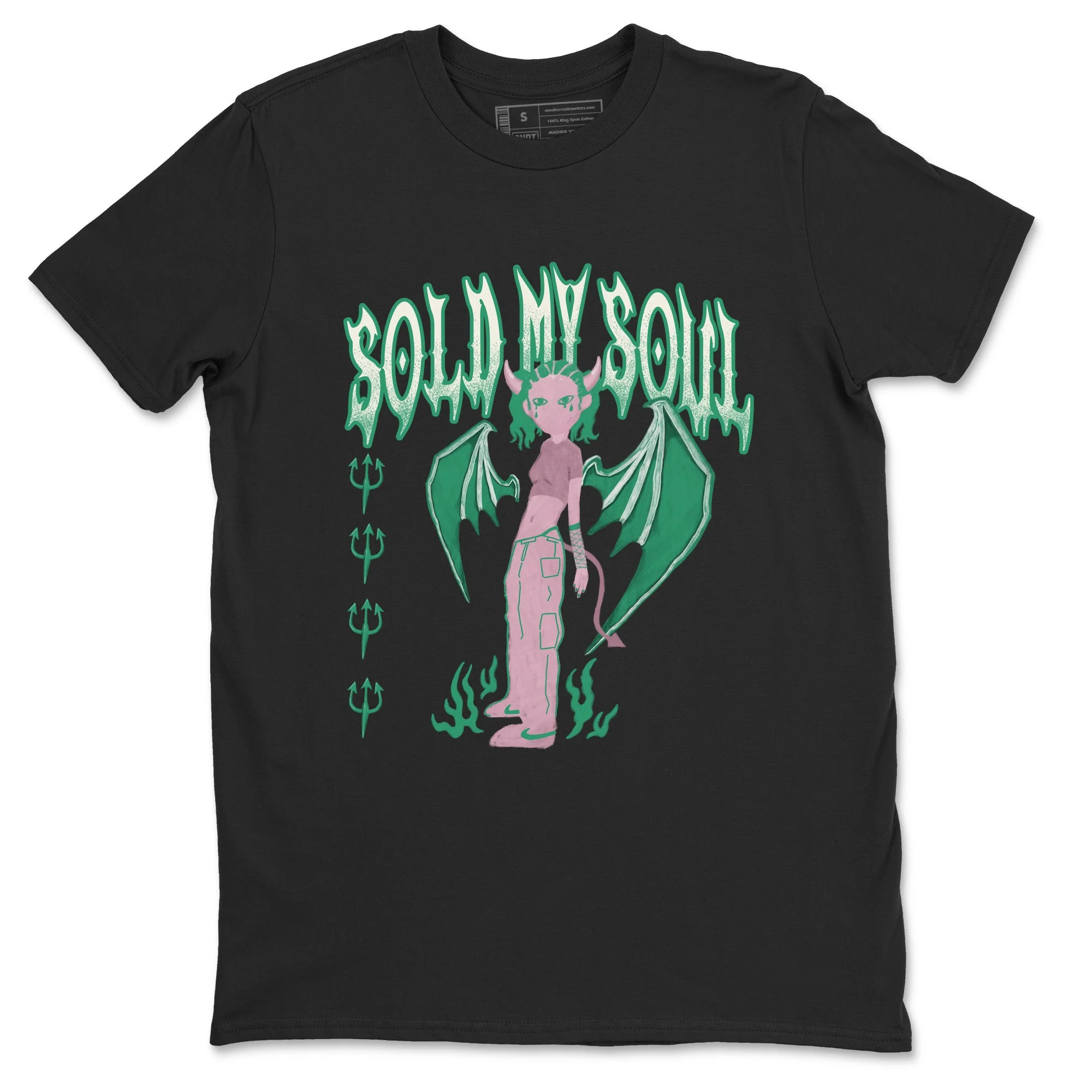 Sold My Soul Sneaker Tees - Dunk Medium Soft Pink Malachite