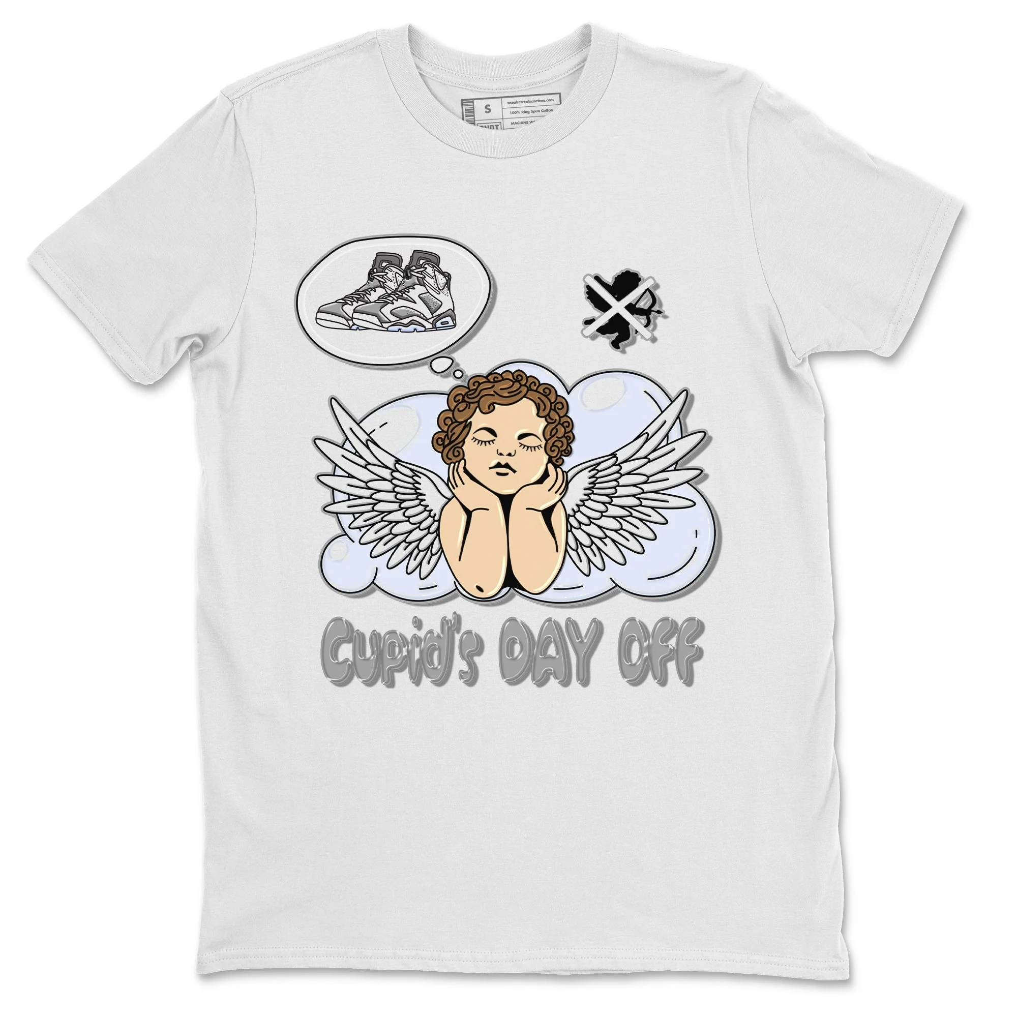 Cupids Day Off Unisex Tops - Air Jordan 6 Cool Grey