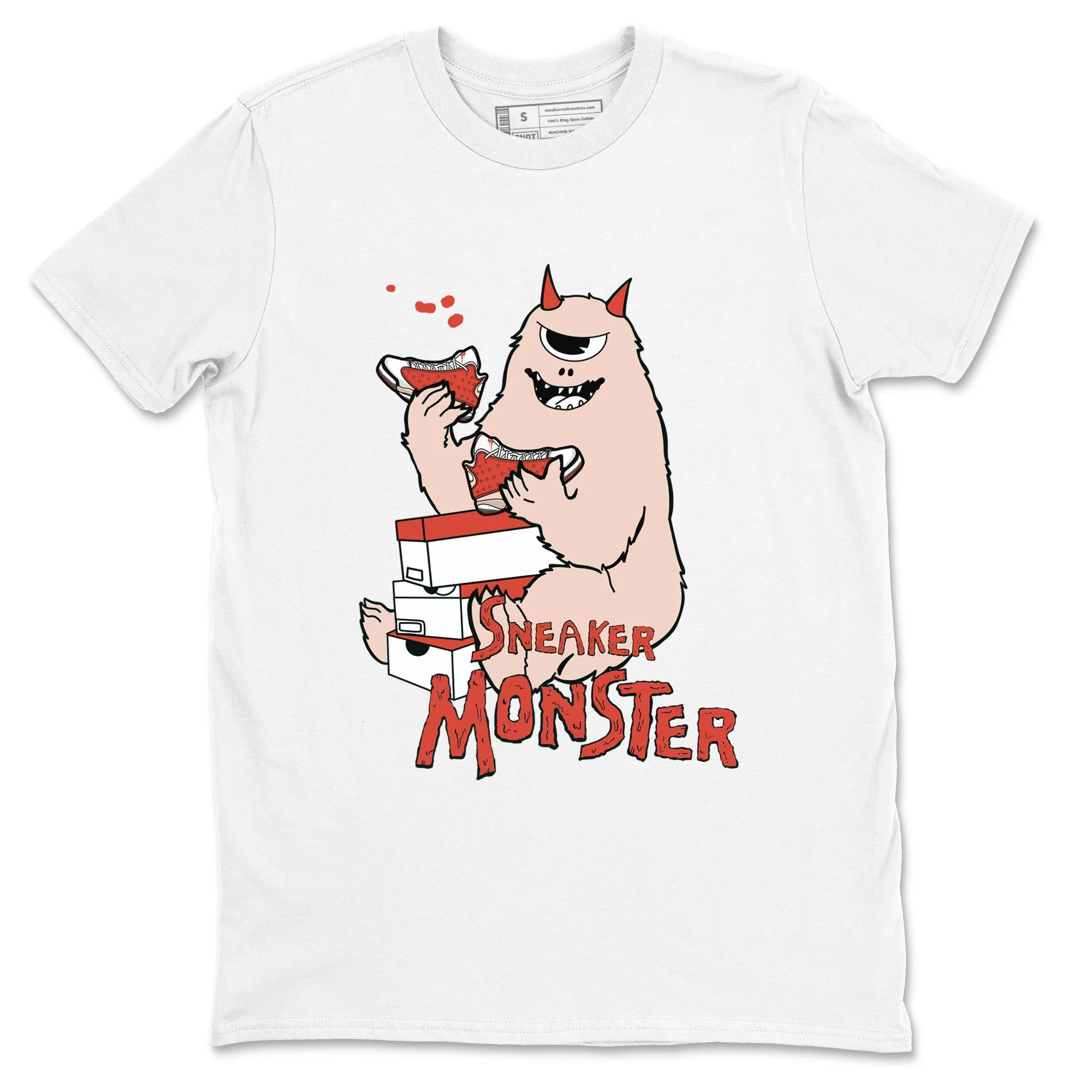 Sneaker Monster Sneaker Tees - Air Jordan 13 Dune Red