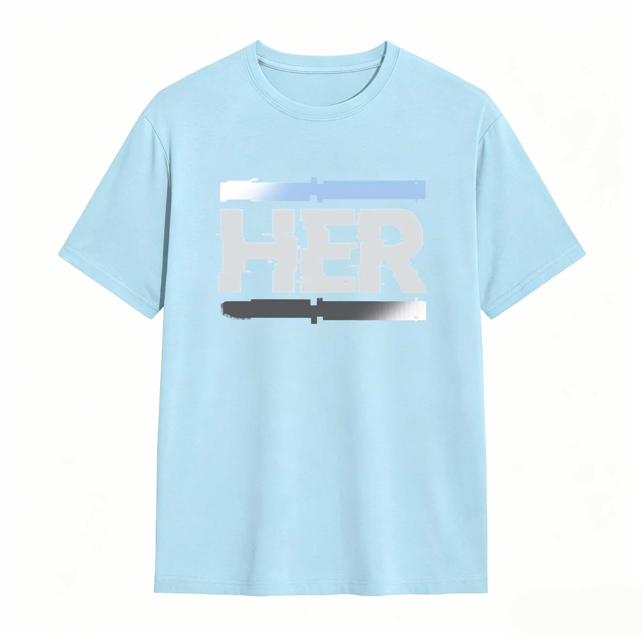 5 Wolf Grey 2026 Ice Blue Light Graphite White Icy T Shirt Match HER