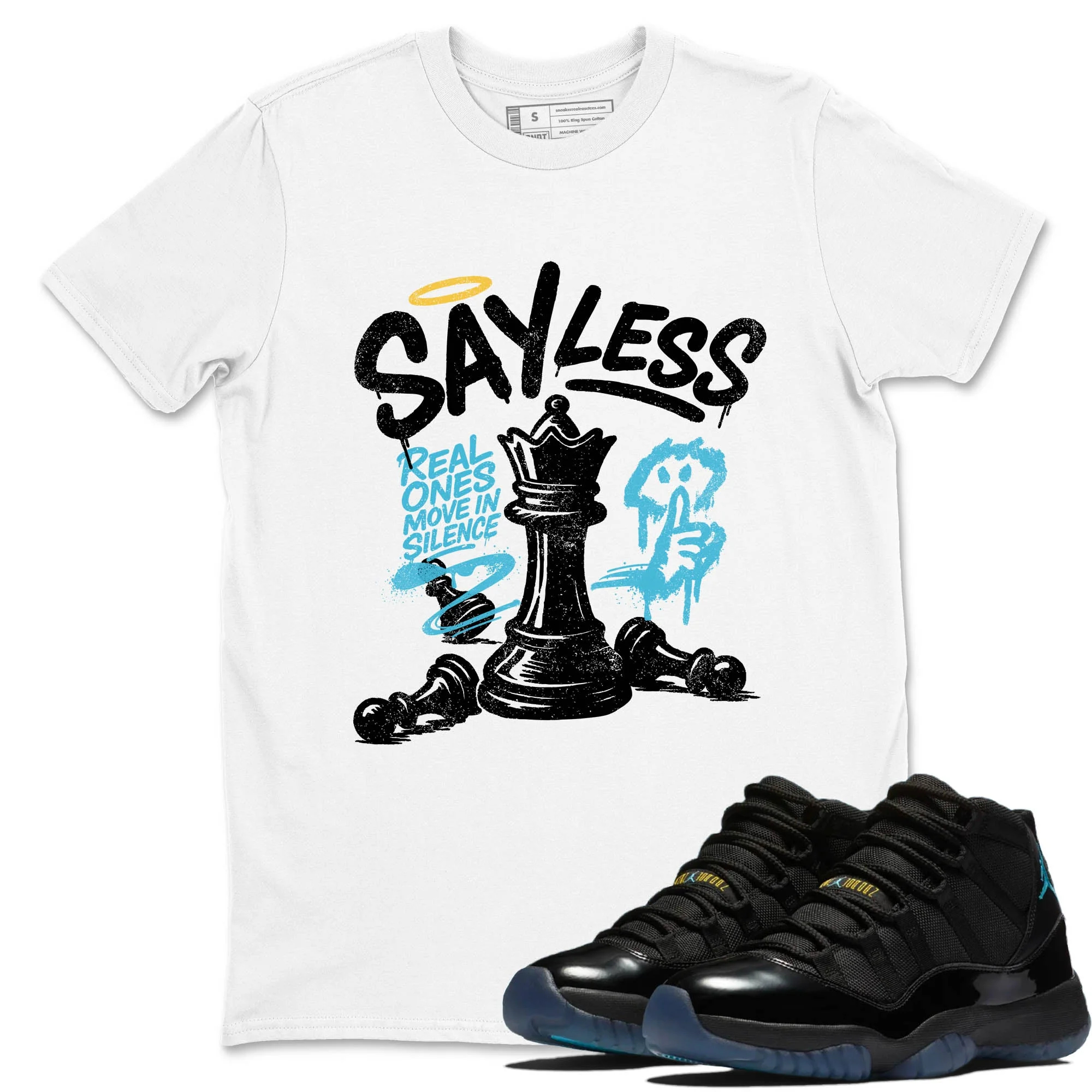 Say Less Sneaker Tees - Air Jordan 11 Gamma