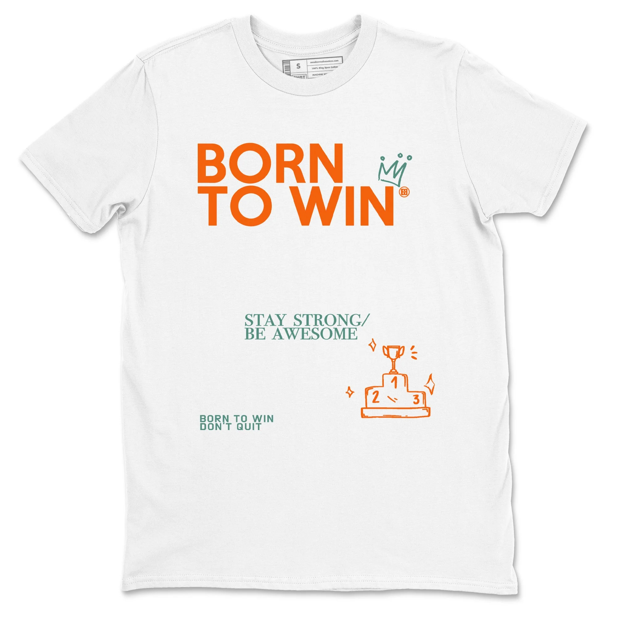 Born To Win Sneaker Tees - Dunk Ceramic