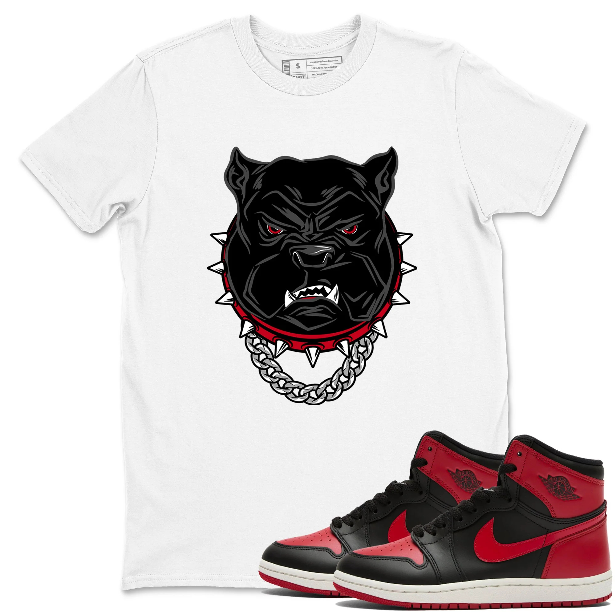 Angry Bulldog Sneaker Tees - Air Jordan 1 '85 Bred
