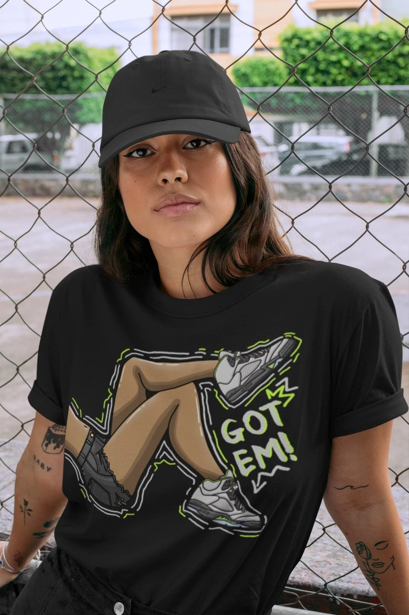 Got Em Legs Unisex Tops - Air Jordan 5 Green Bean