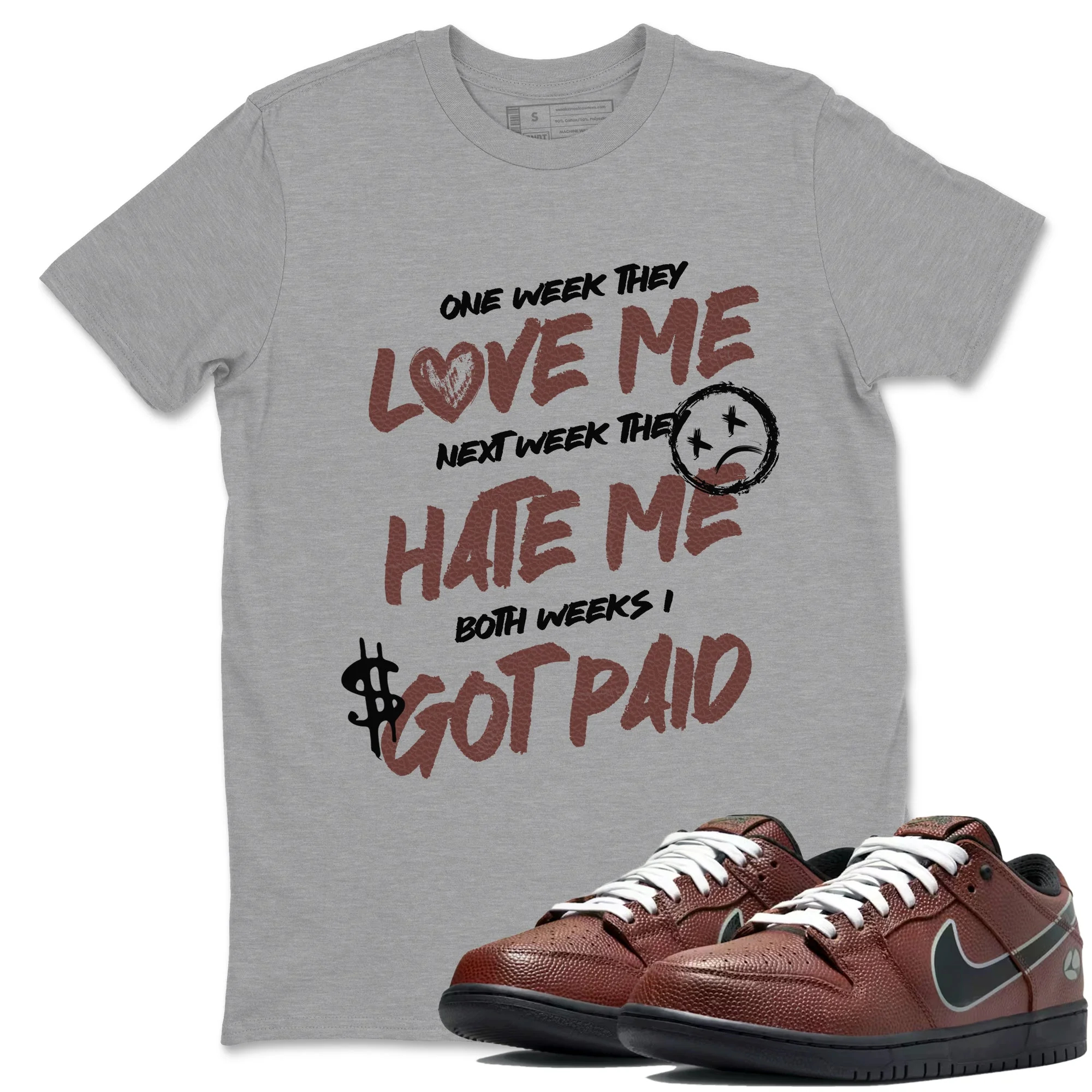 I Got Paid Sneaker Tees - Dunk Low Football
